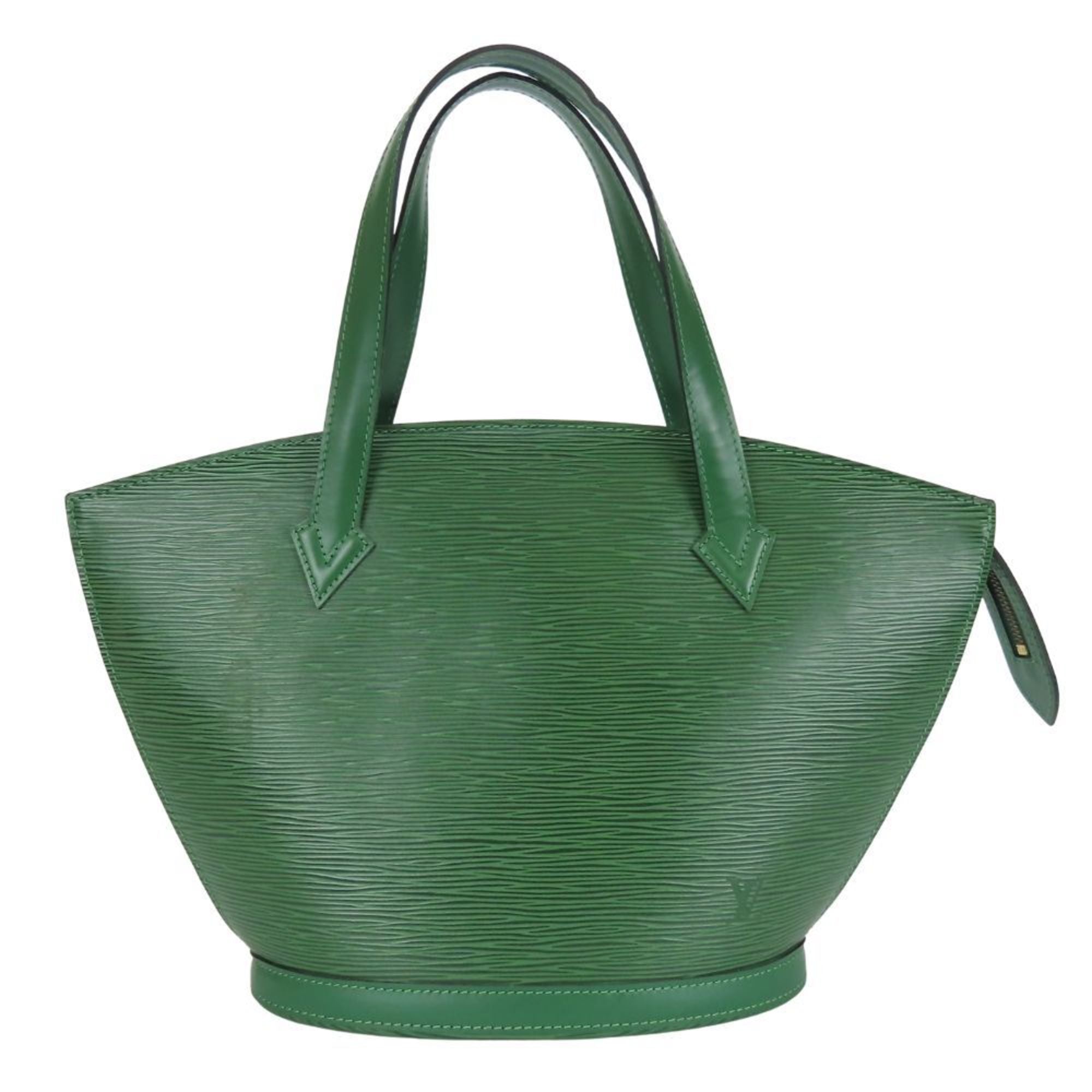 Louis Vuitton Borneo Green Epi Leather Handbag (Pre-Owned)