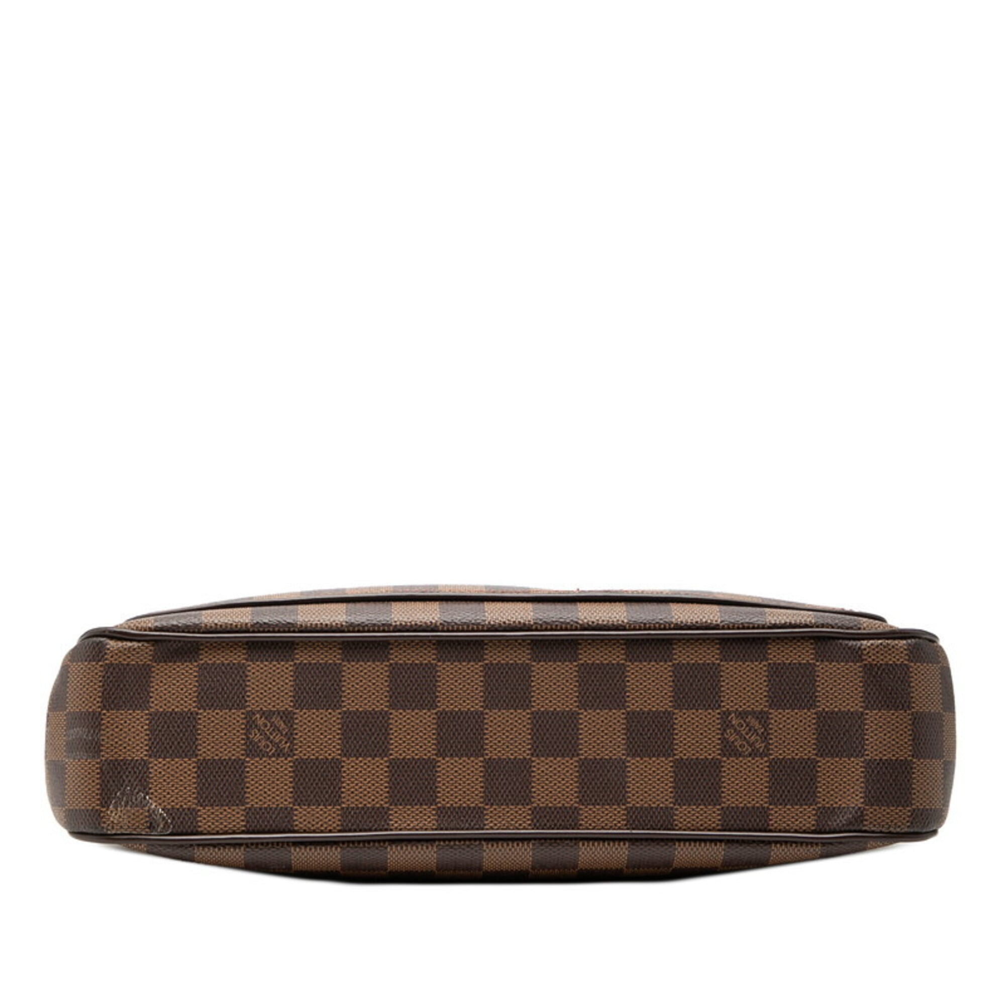 Louis Vuitton Brown Pvc Leather Shoulder Bag (Pre-Owned)