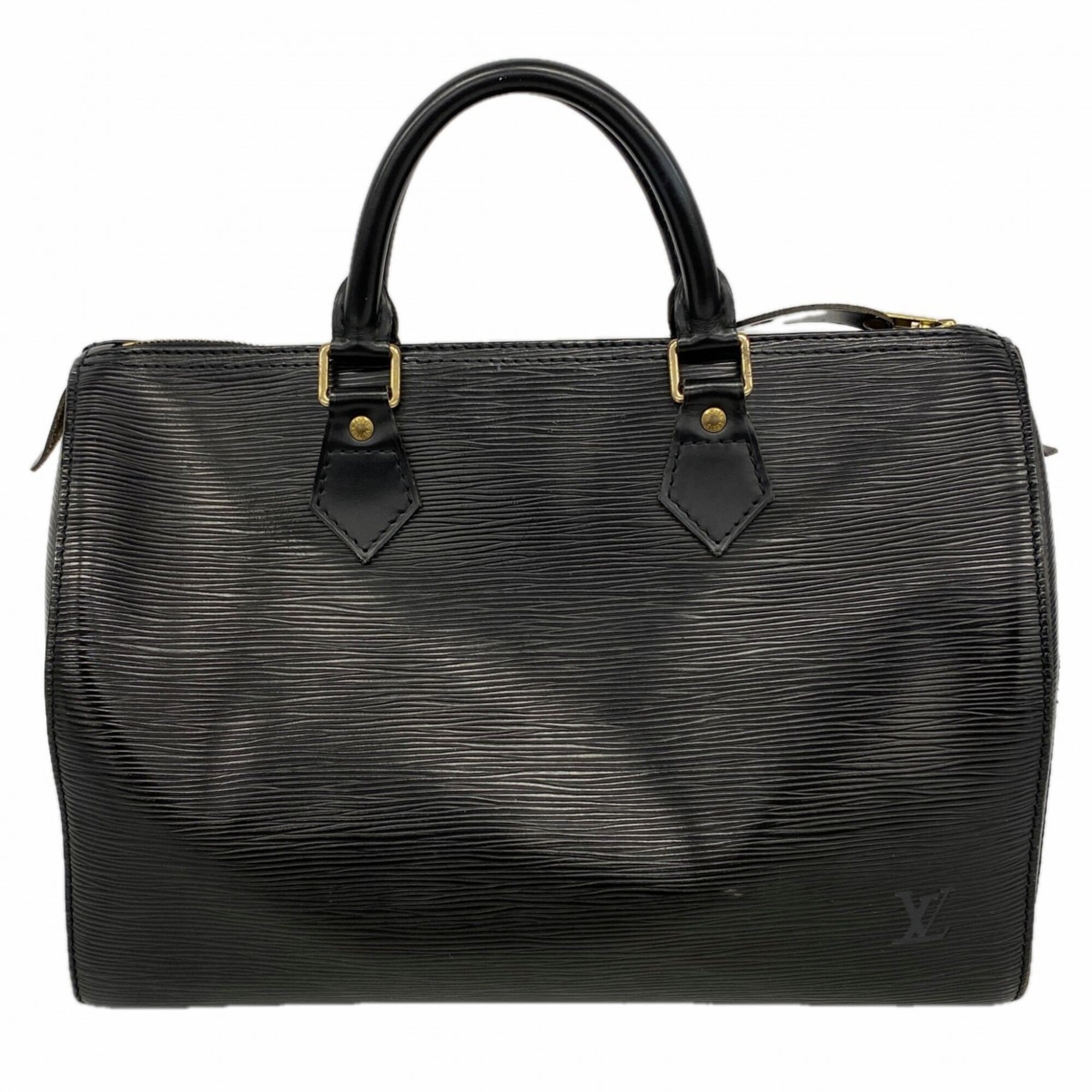 Louis Vuitton Noir Handbag (Pre-Owned)
