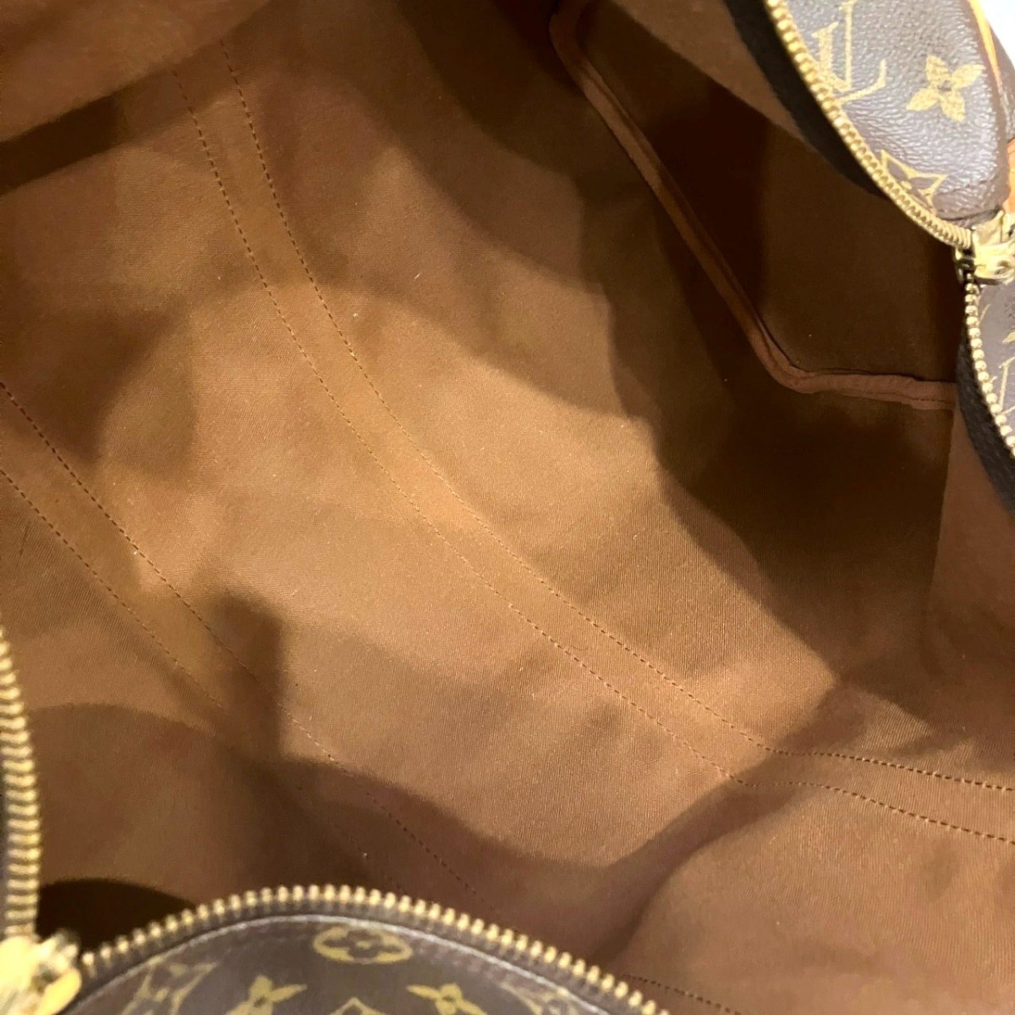 Louis Vuitton Brown Monogram Boston Bag (Pre-Owned)