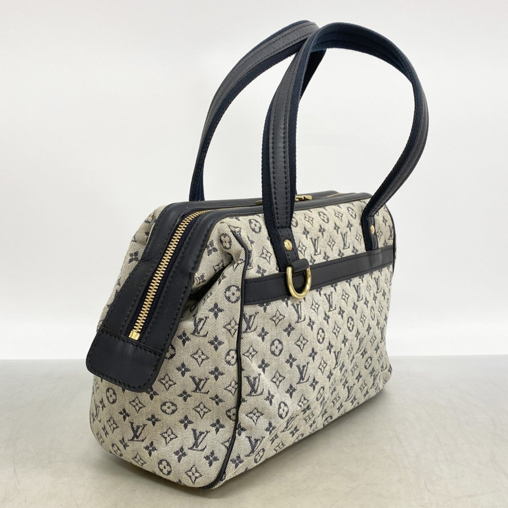 Louis Vuitton Blue Handbag (Pre-Owned)