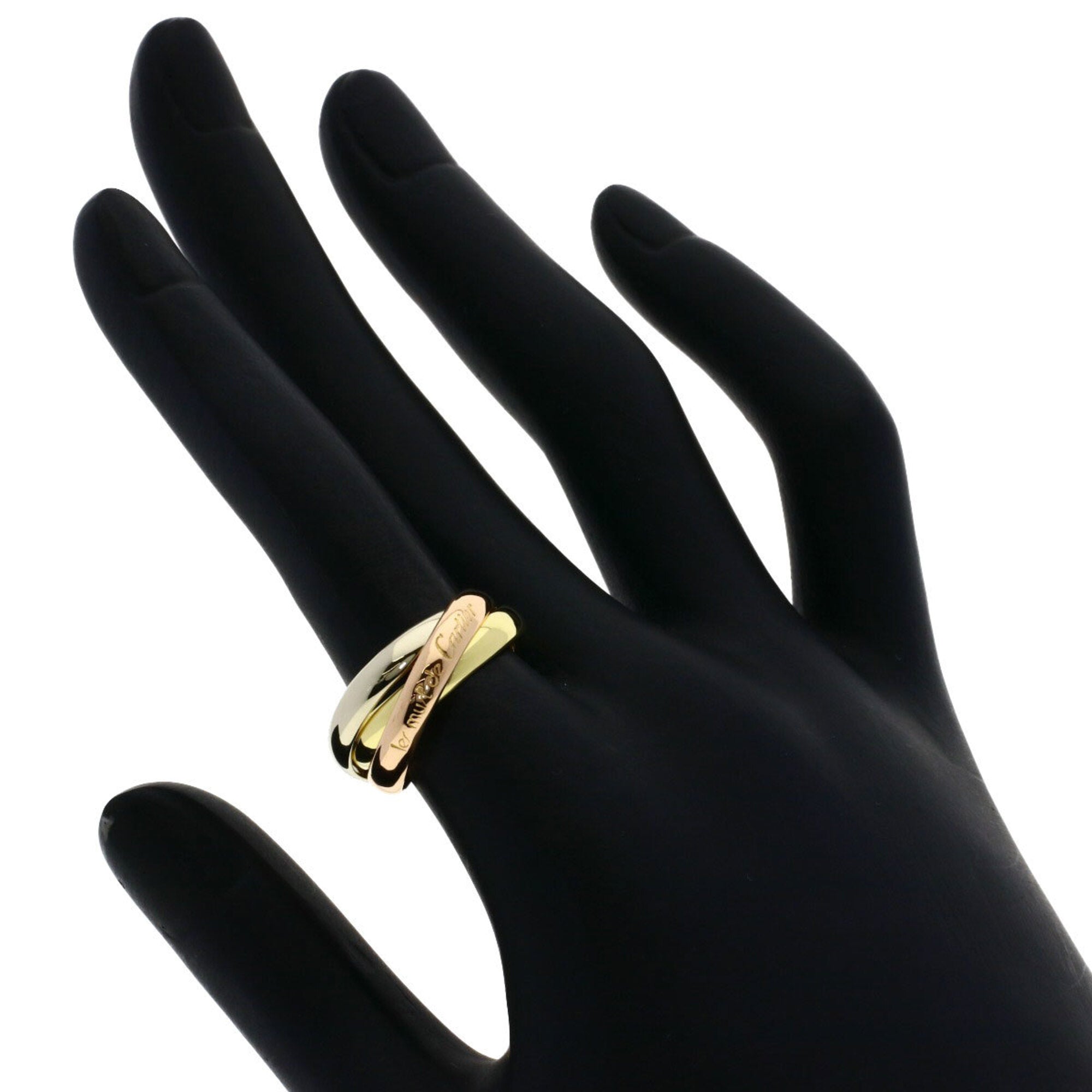 Cartier Yellow Gold (18K) Pink Gold (18K) White Gold (18K) Band Ring (Pre-Owned)
