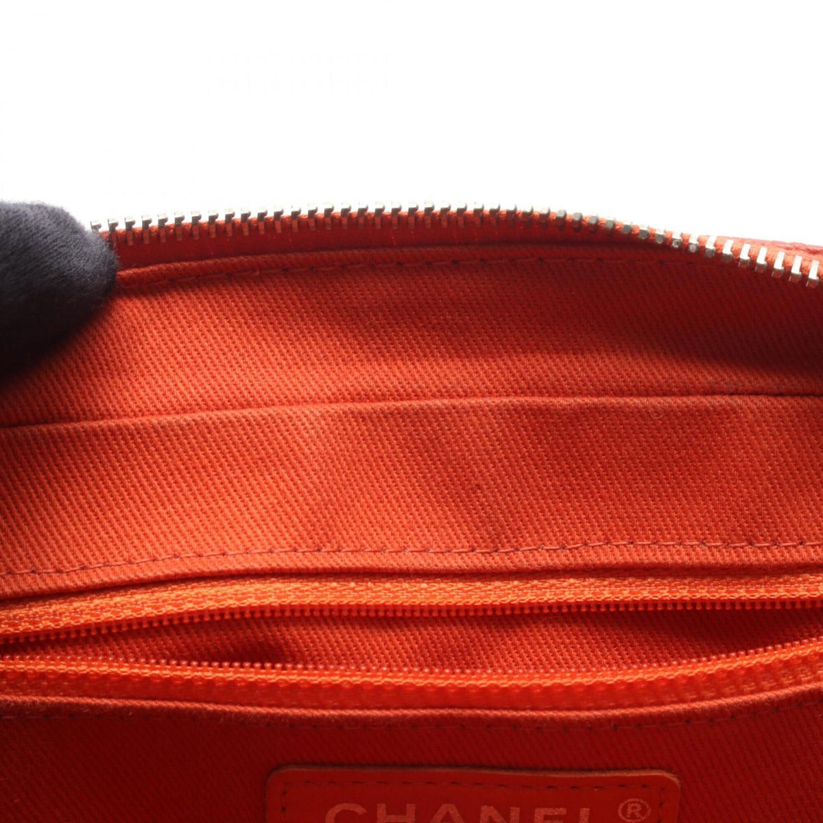 Chanel Red Color Grained Calfskin Handbag Shoulder Bag (Pre-Owned)