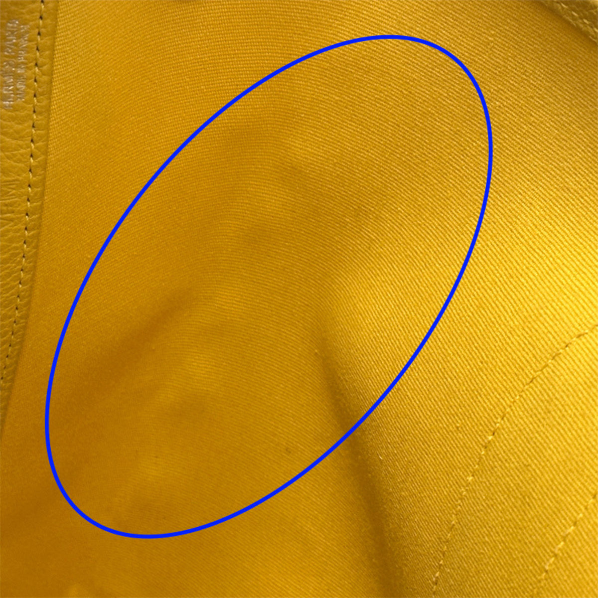 Hermes Yellow Toile Officier Tote Bag (Pre-Owned)
