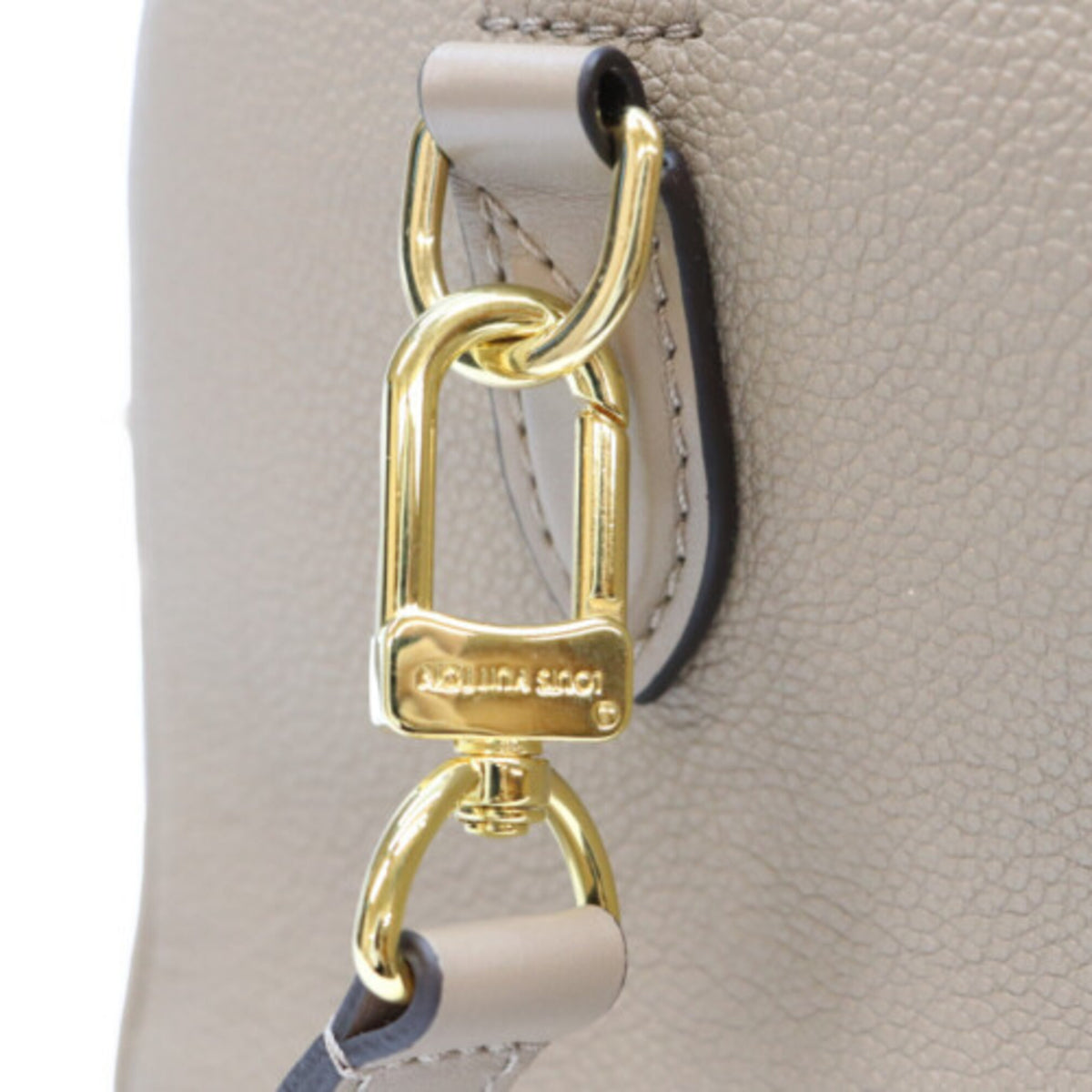 Louis Vuitton Beige Monogram Empreinte Shoulder Bag (Pre-Owned)
