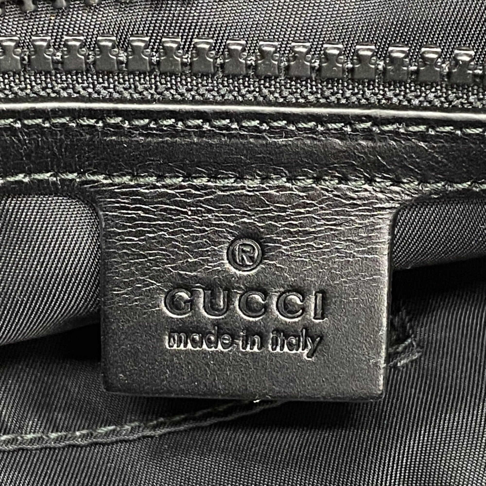 Gucci Red Color Nylon Backpack (Pre-Owned)