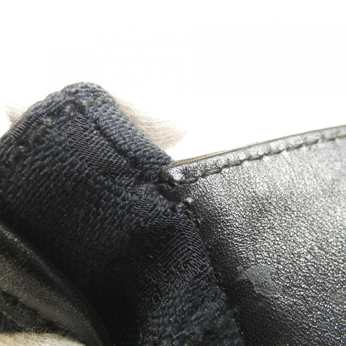 Gucci Black Gg Canvas Fanny Pack (Pre-Owned)