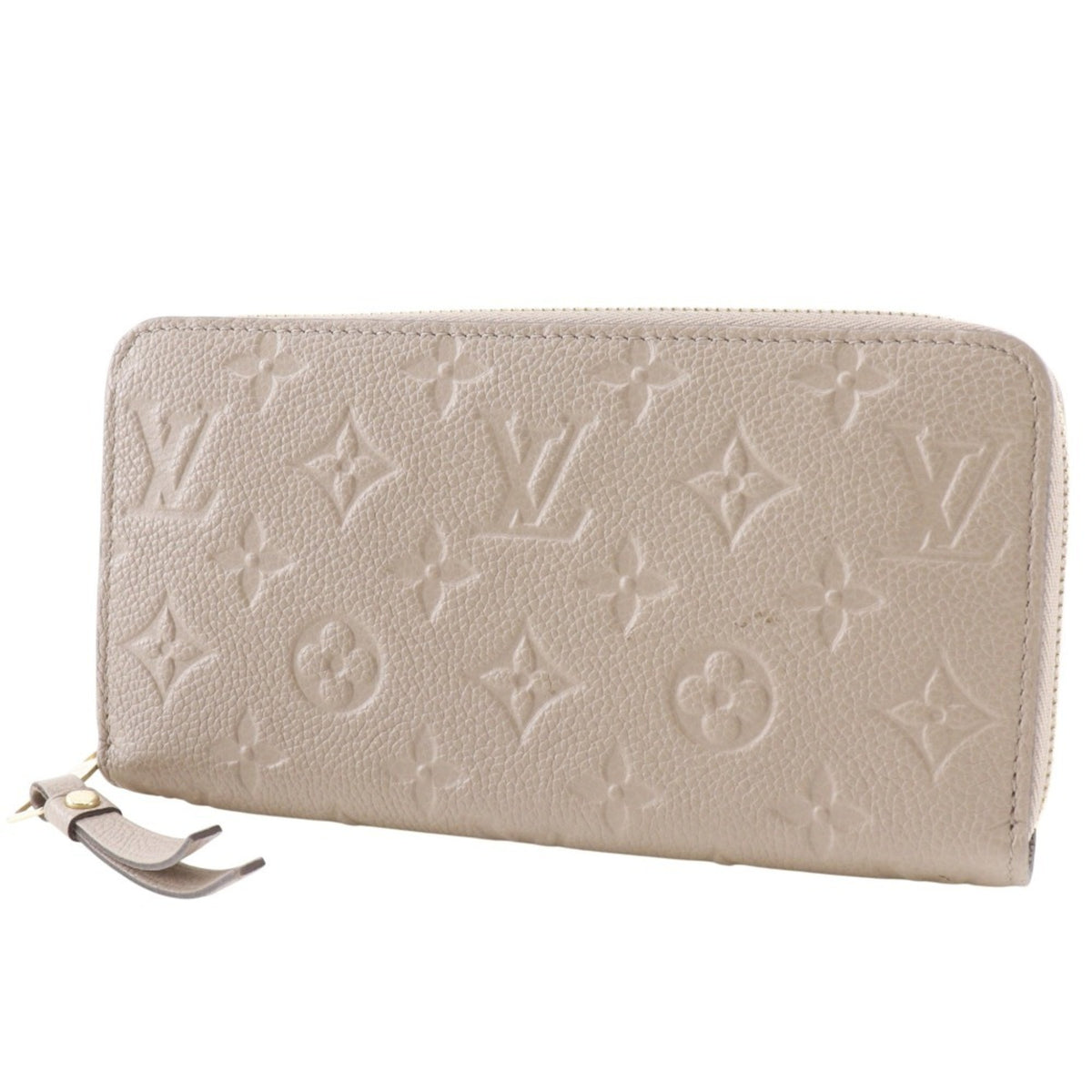 Louis Vuitton Monogram Empreinte Gray Monogram Empreinte Long Wallet (Bi-Fold) (Pre-Owned)