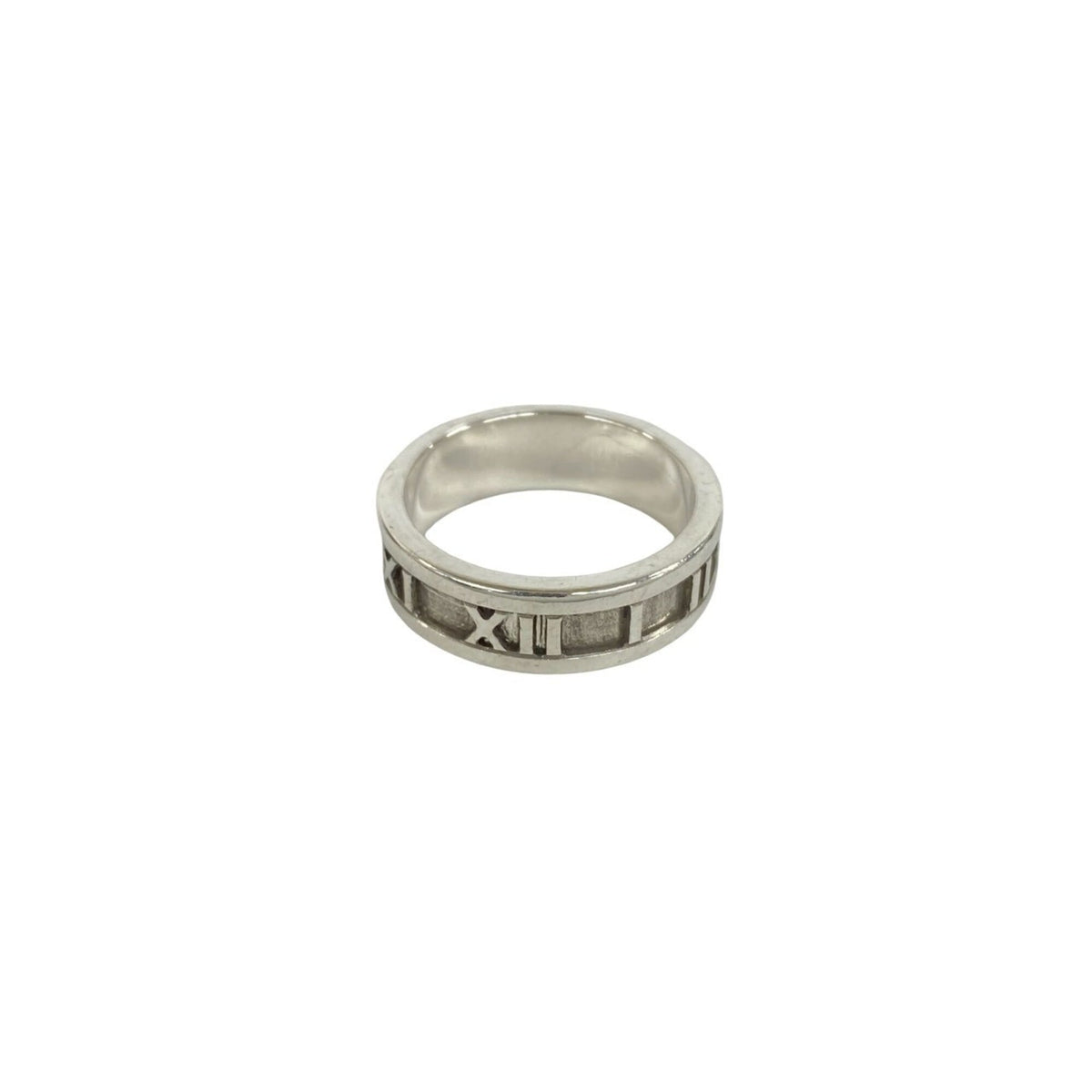 Tiffany Silver Silver 925 Band Ring (Pre-Owned)