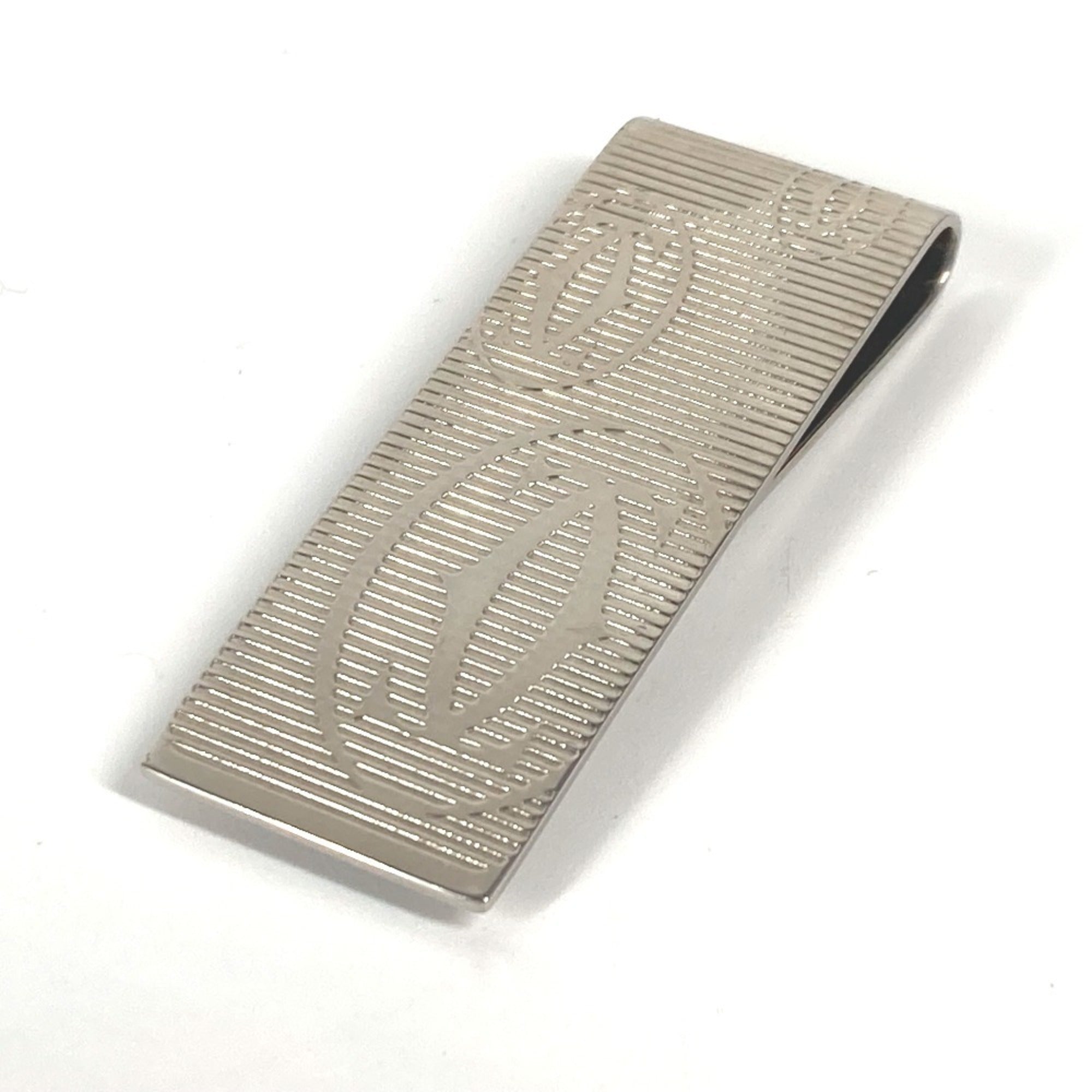 Cartier Silver Stainless Steel Money Clip (Pre-Owned)