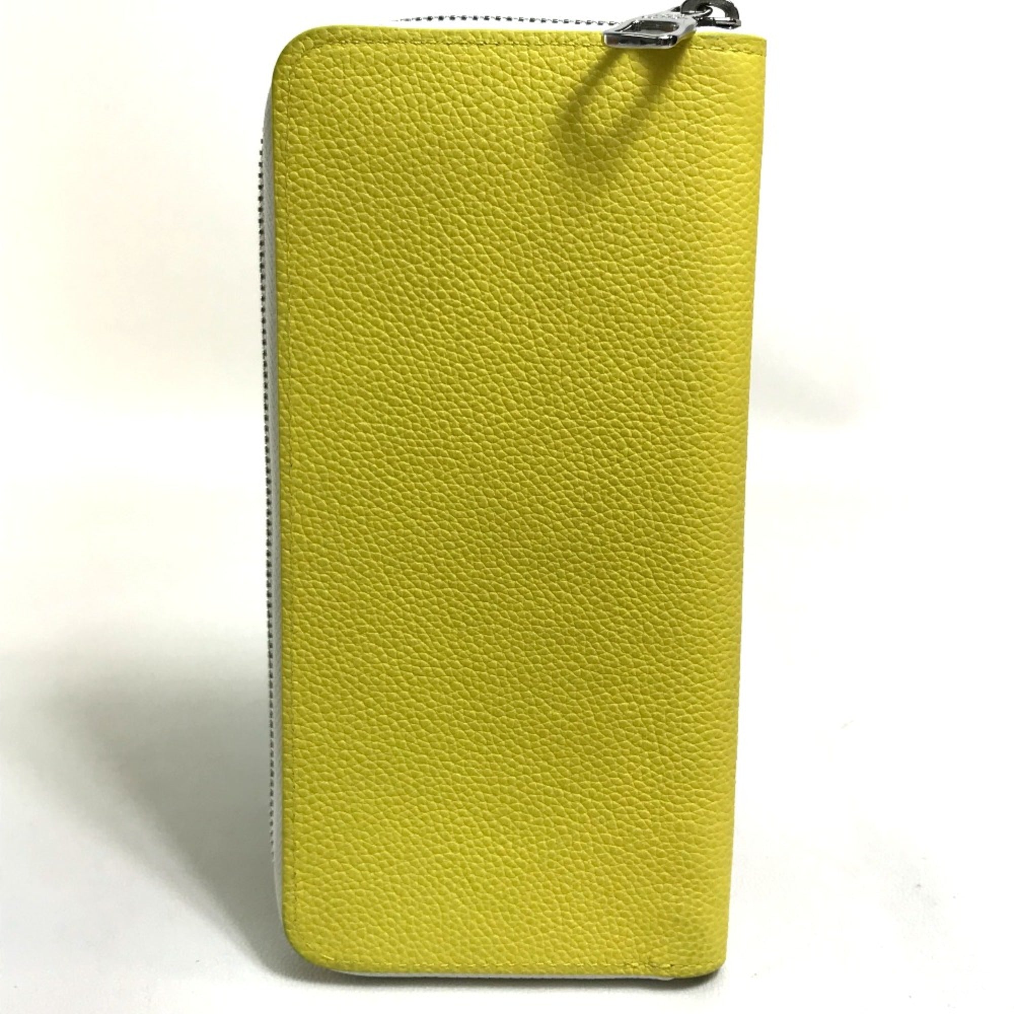 Louis Vuitton Yellow Leather Long Wallet (Bi-Fold) (Pre-Owned)