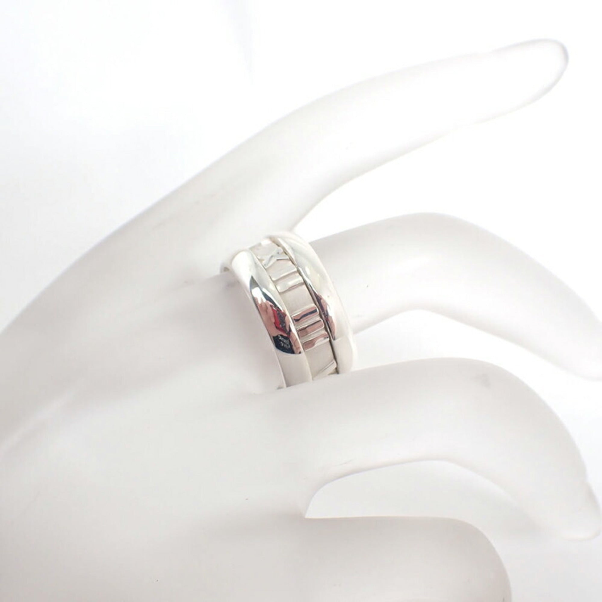Tiffany Sterling Silver 925 Band Ring (Pre-Owned)