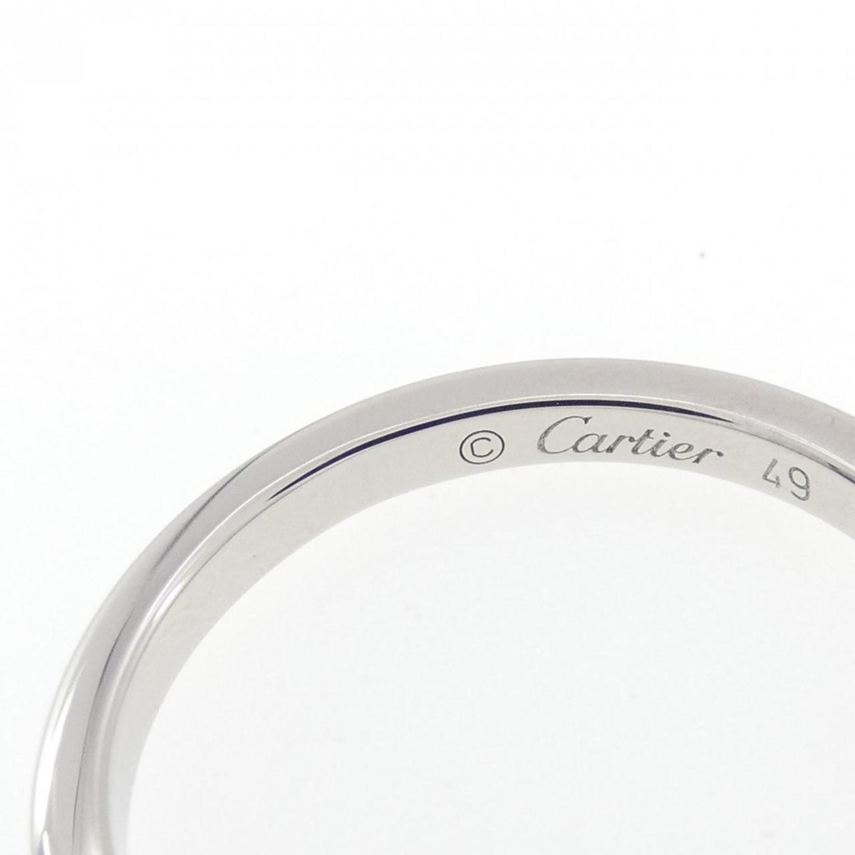 Cartier Platinum 950 Band Ring (Pre-Owned)