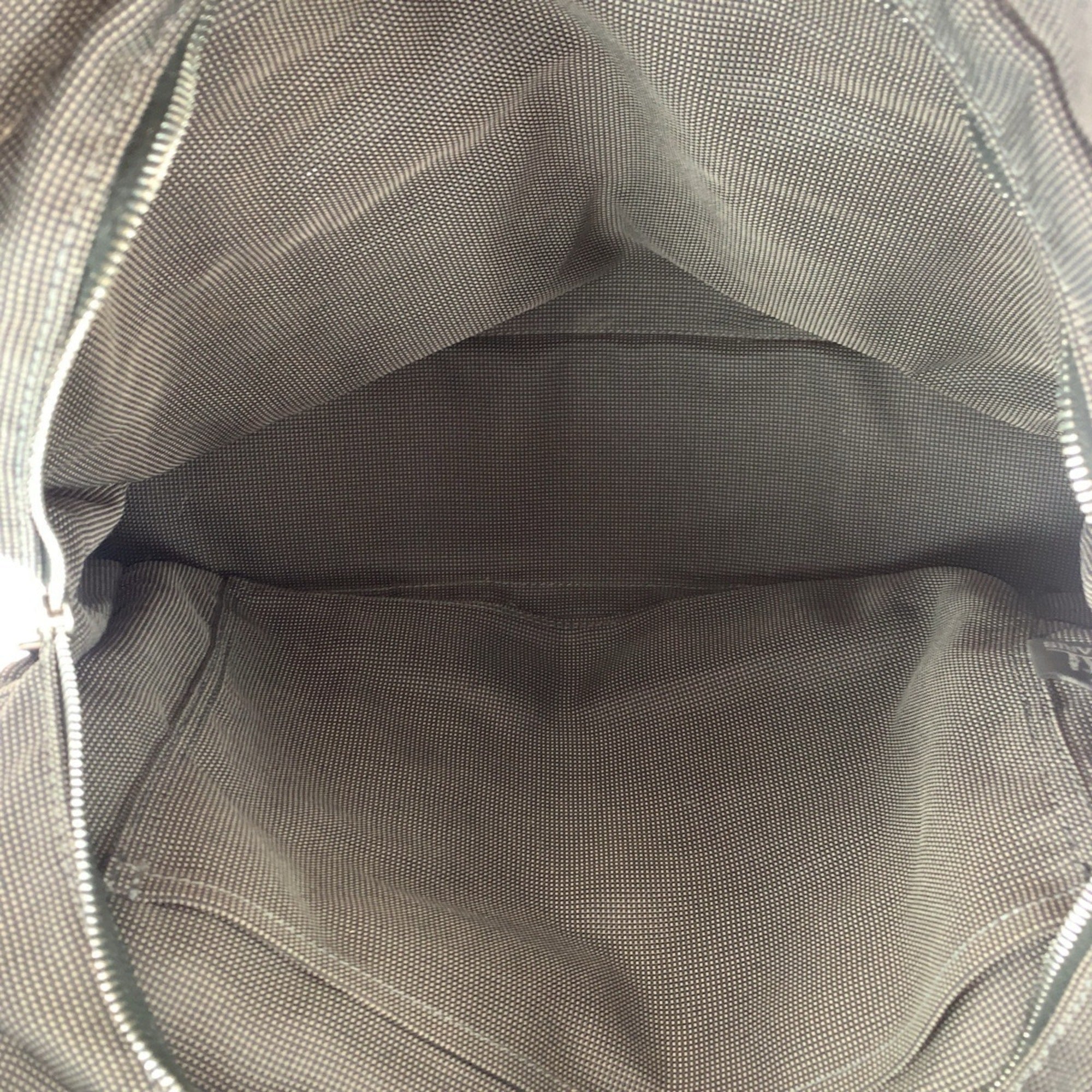 Hermes Gray Canvas Tote Bag (Pre-Owned)