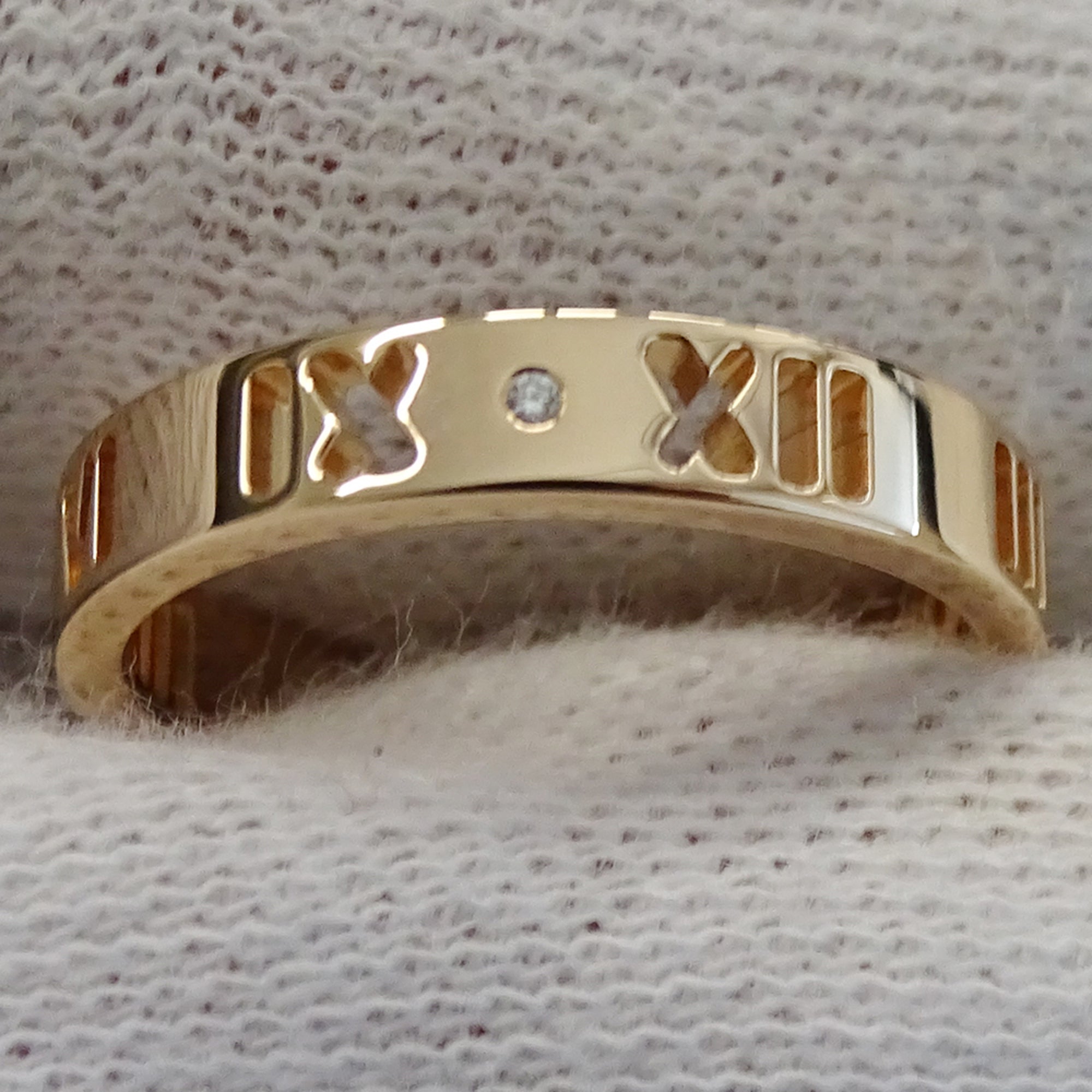 Tiffany Pink Gold Pink Gold (18K) Band Ring (Pre-Owned)