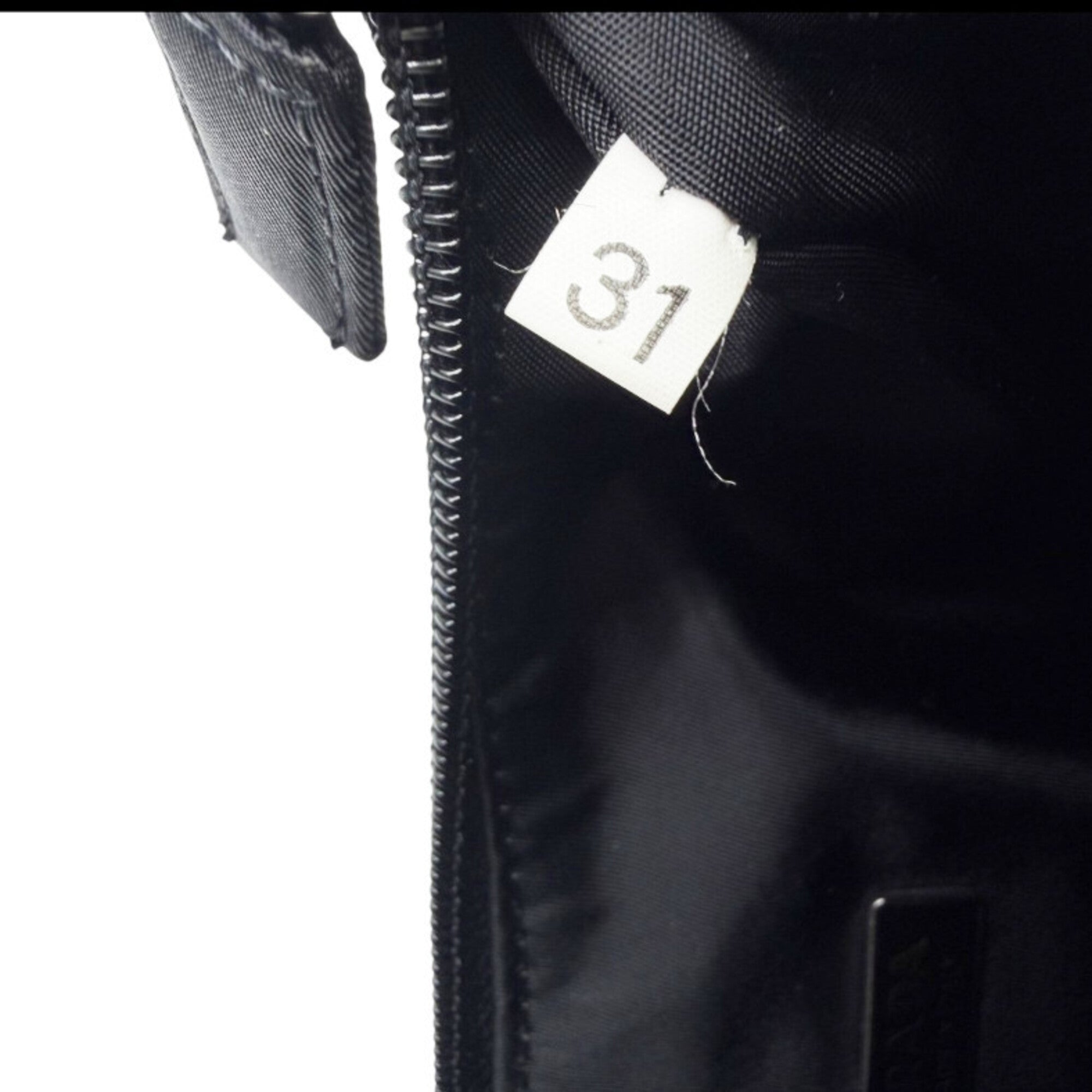 Prada Black Nylon Handbag Pouch Shoulder Bag (Pre-Owned)