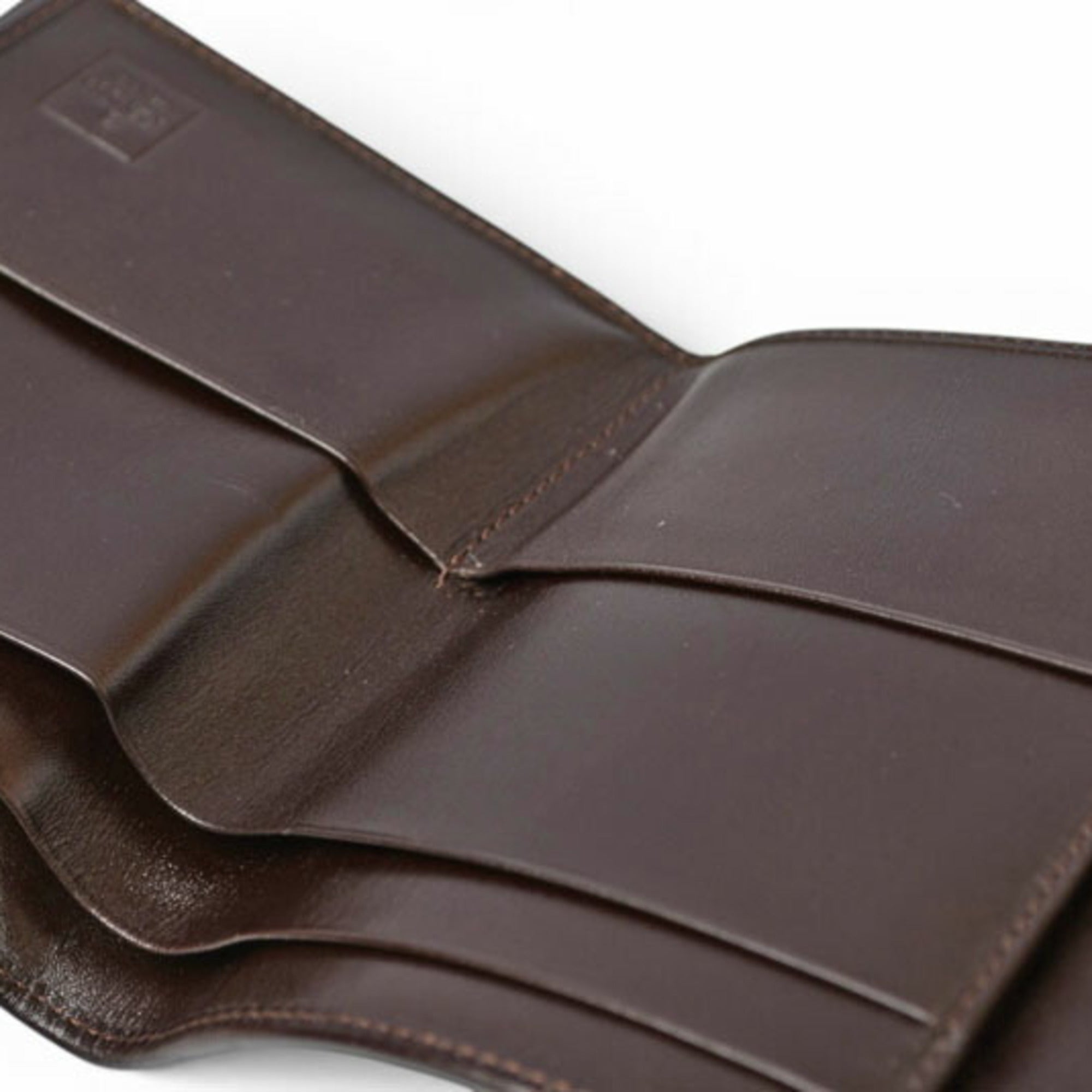 Fendi Zucca Brown Canvas Wallet (Bi-Fold) (Pre-Owned)
