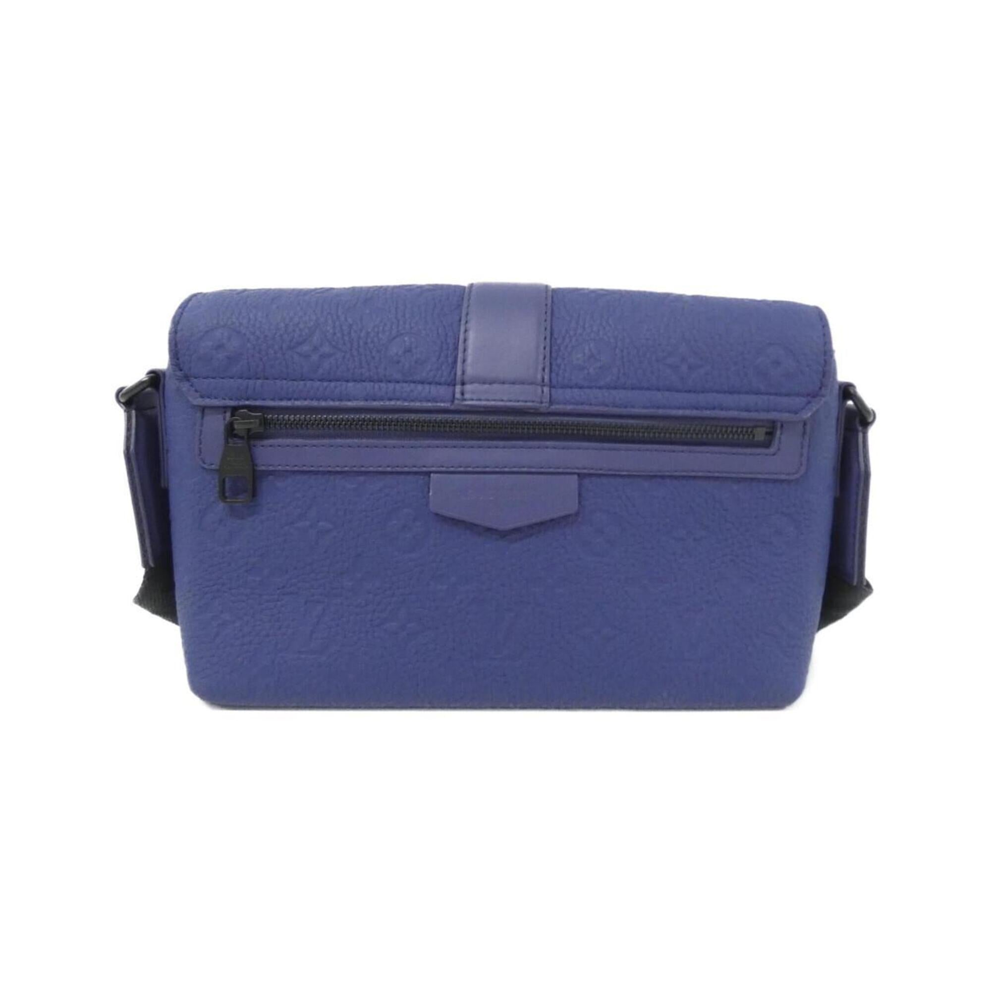 Louis Vuitton Blue Nuit Leather Shoulder Bag (Pre-Owned)