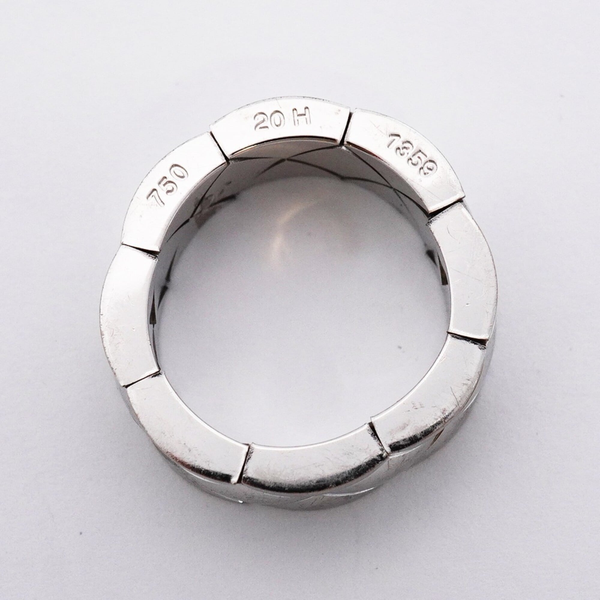 Chanel White Gold (18K) Band Ring (Pre-Owned)