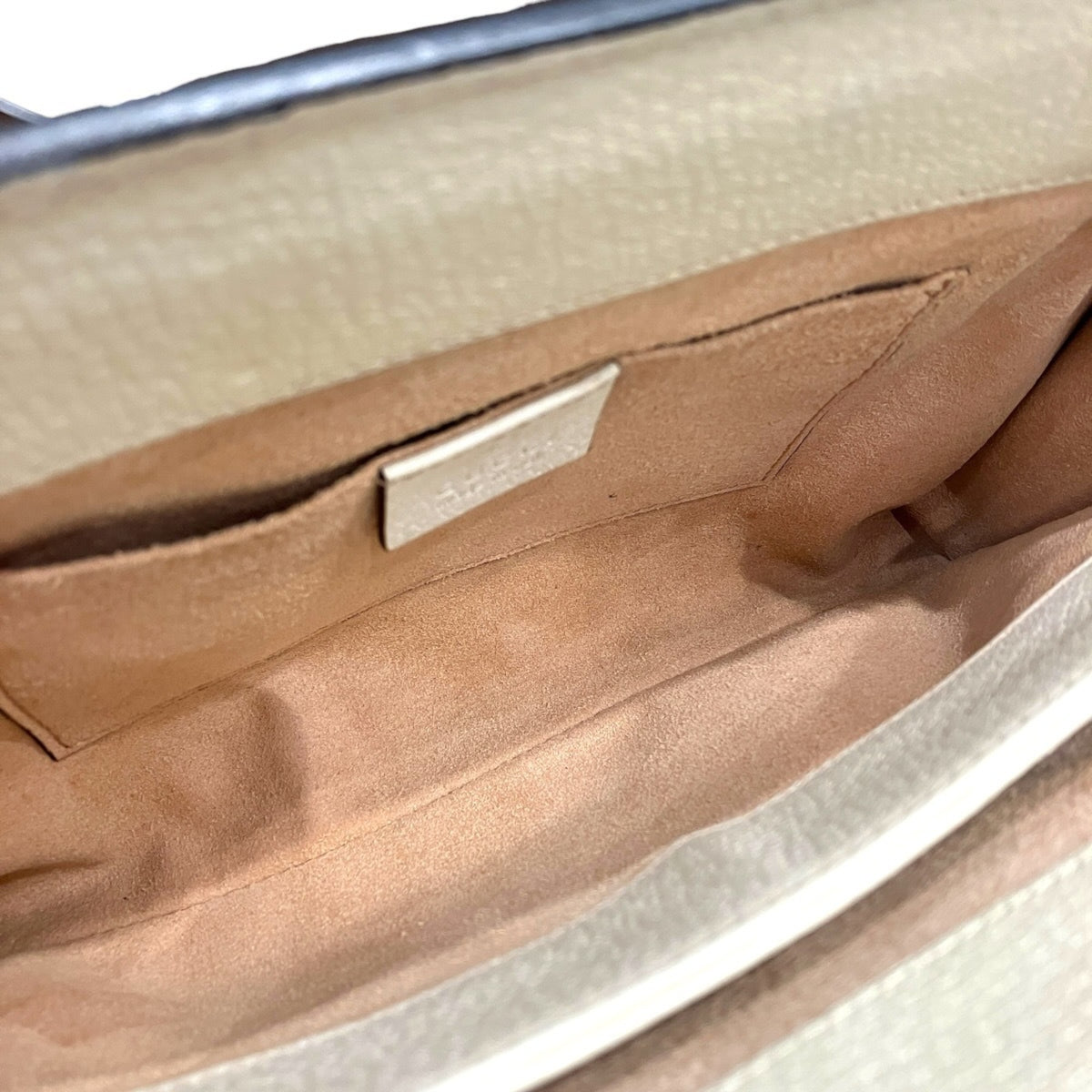 Gucci Sherry Line Leather Shoulder Bag (Pre-Owned)