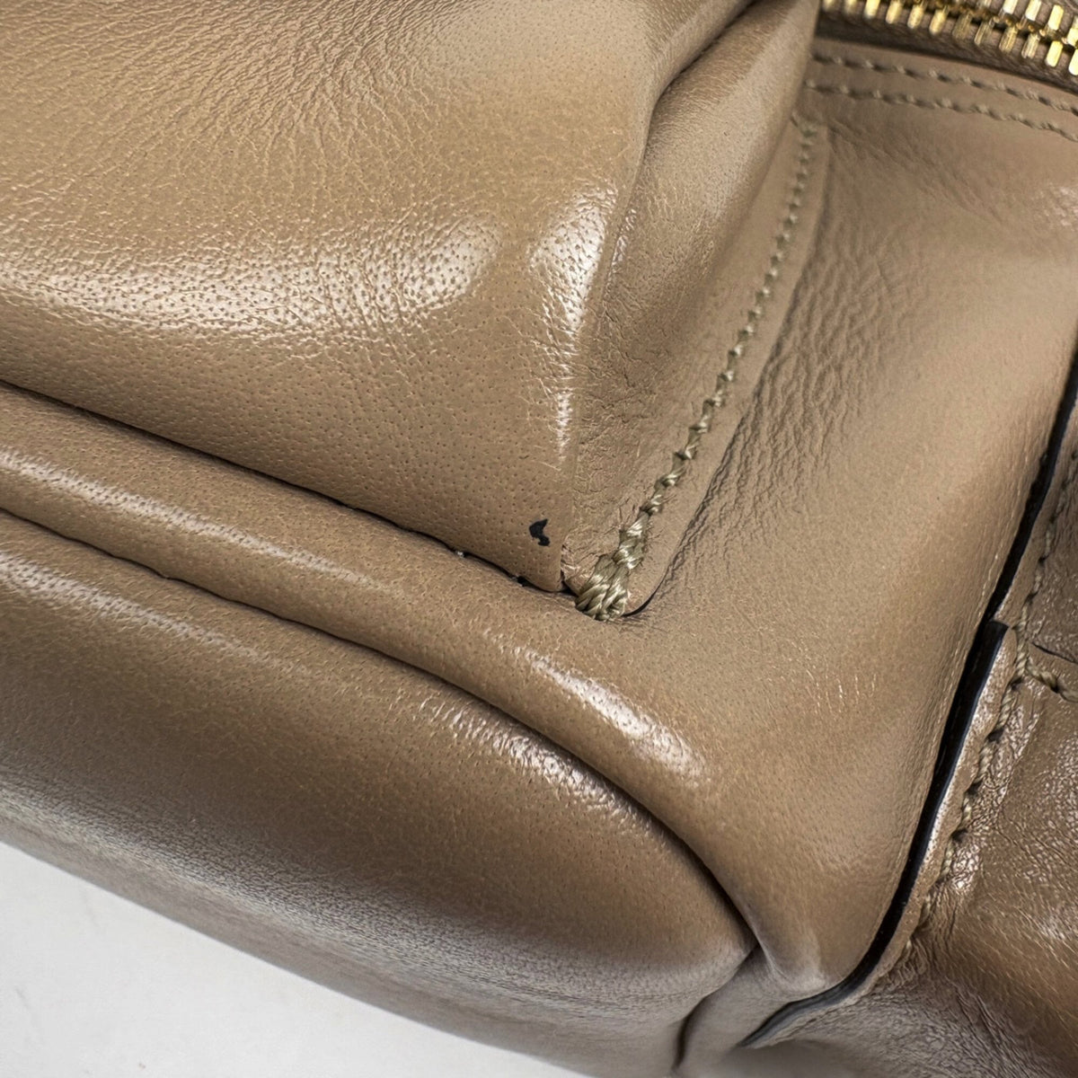 Chloé Beige Leather Handbag (Pre-Owned)