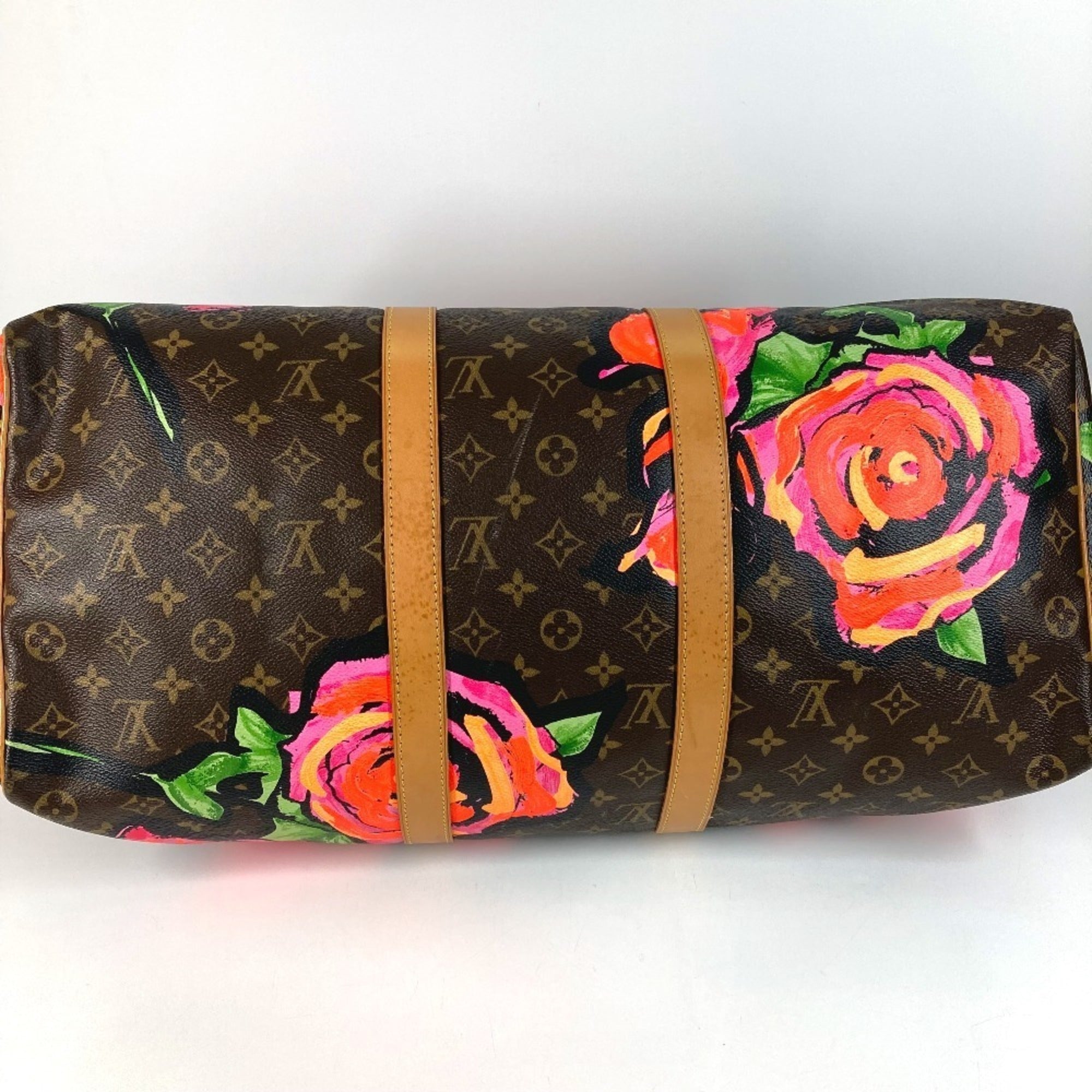 Louis Vuitton Monogram Rose Brown Monogram Rose Pink Monogram Boston Bag (Pre-Owned)