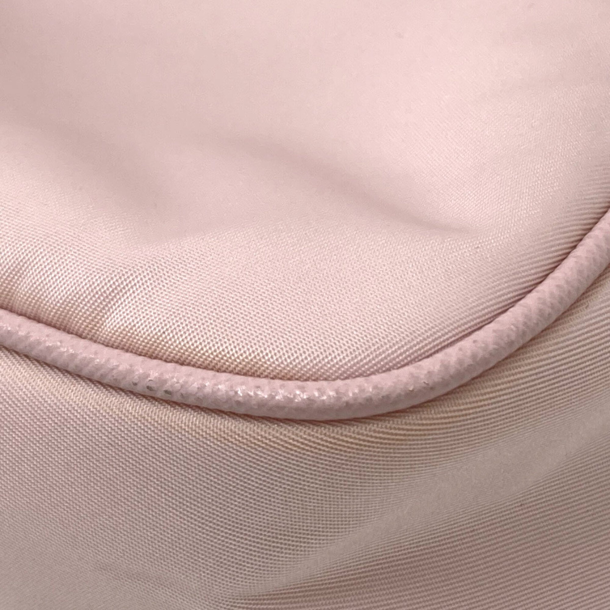 Prada Pink Nylon Pouch Shoulder Bag (Pre-Owned)