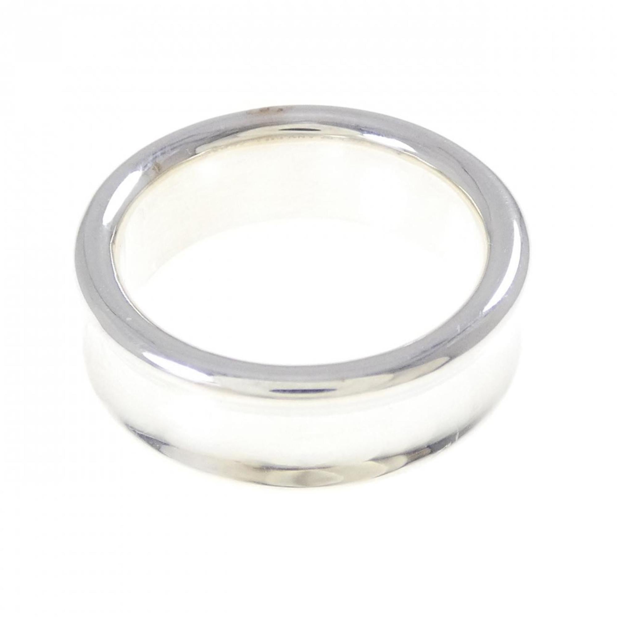 Tiffany Silver Silver 925 Band Ring (Pre-Owned)