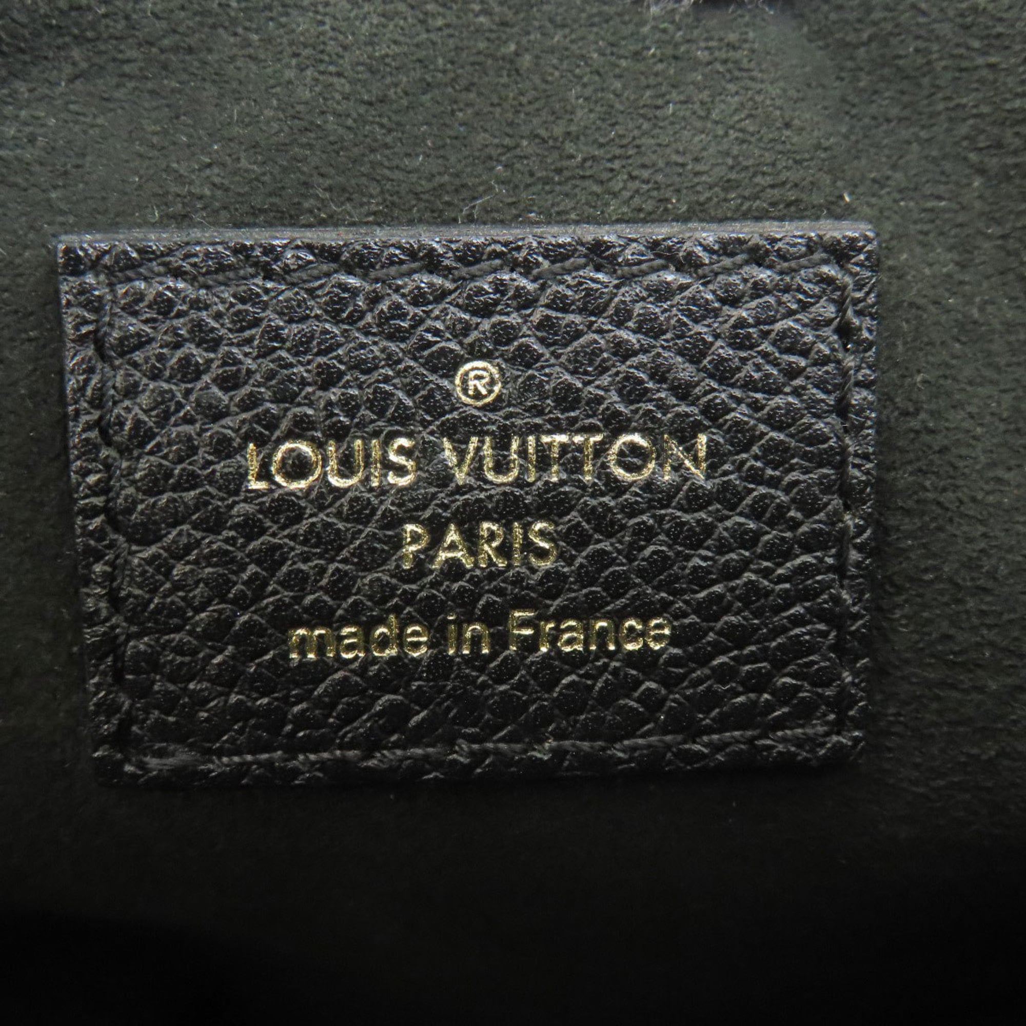 Louis Vuitton Empreinte Black Monogram Empreinte Shoulder Bag (Pre-Owned)