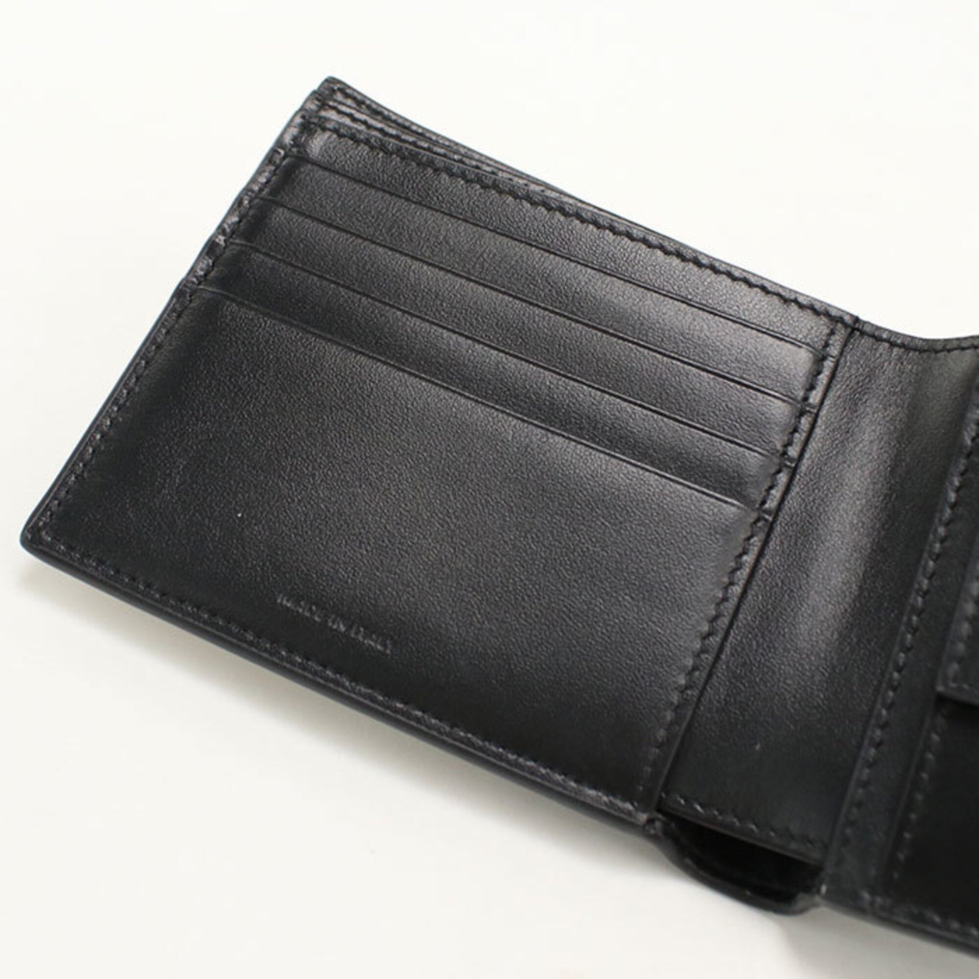 Celine Black Leather Wallet (Bi-Fold) (Pre-Owned)