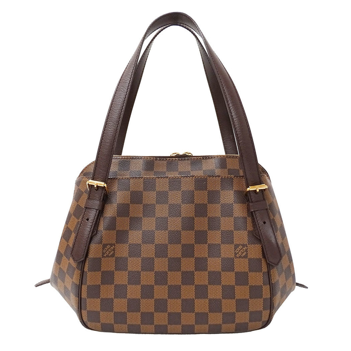 Louis Vuitton Damier Brown Damier Canvas Handbag (Pre-Owned)