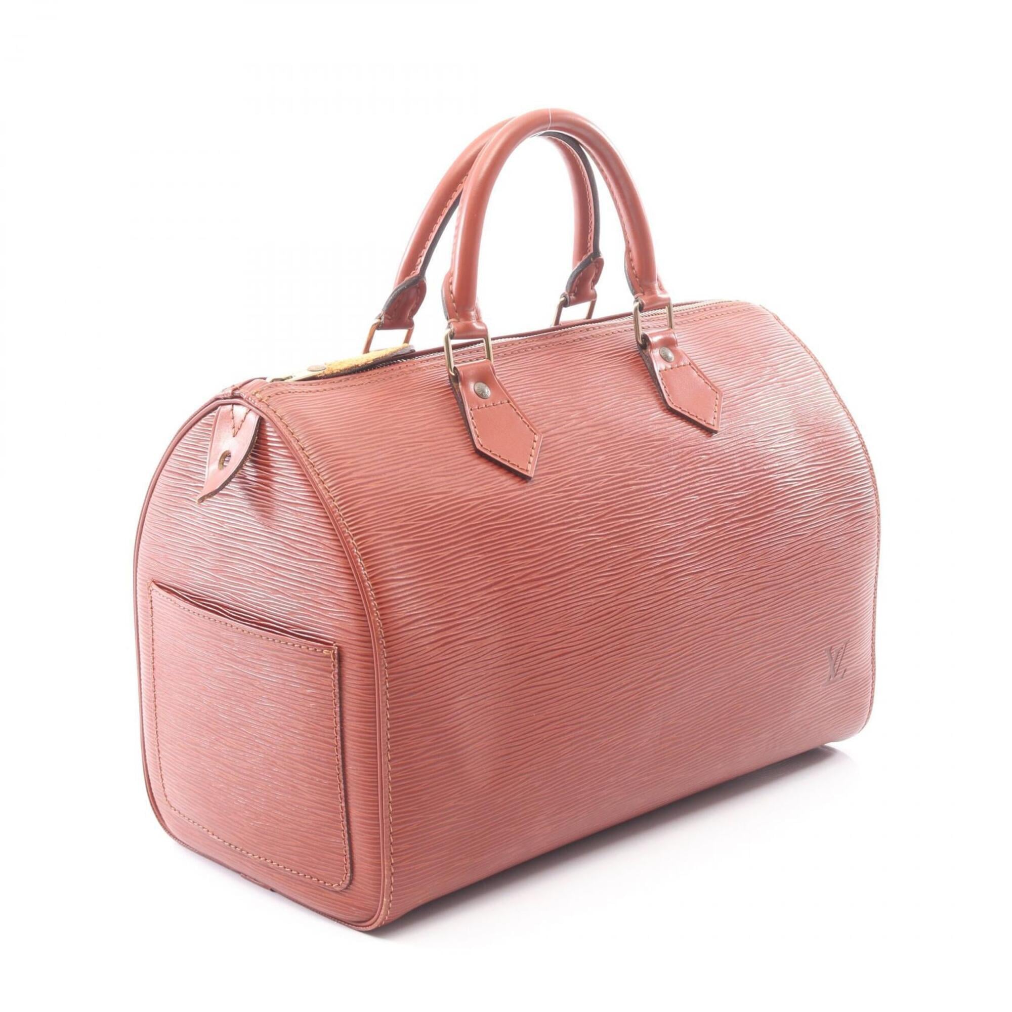 Louis Vuitton Brown Kenyan Brown Epi Leather Handbag (Pre-Owned)