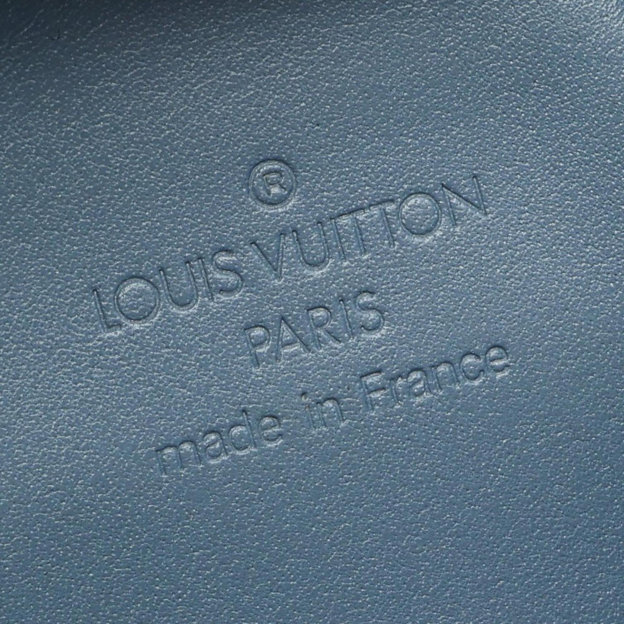 Louis Vuitton Blue Suhali Leather Handbag Shoulder Bag (Pre-Owned)