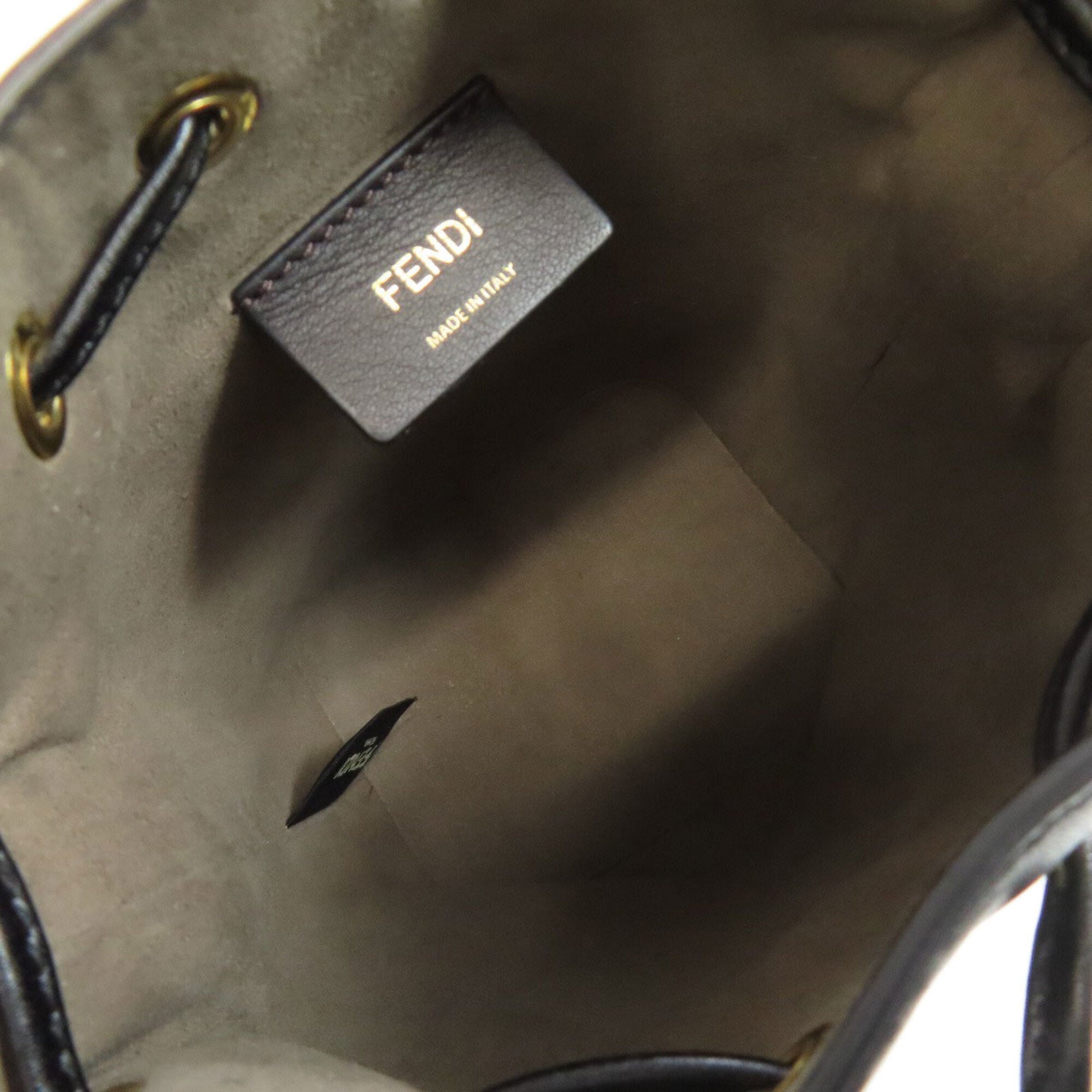 Fendi Black Leather Handbag (Pre-Owned)