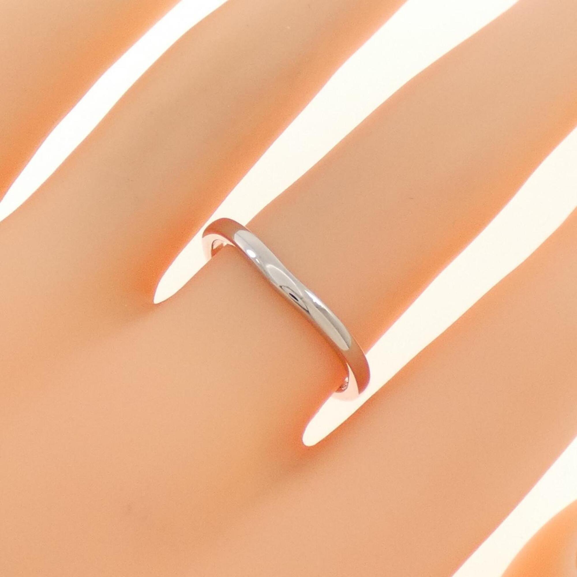 Cartier Platinum 950 Band Ring (Pre-Owned)