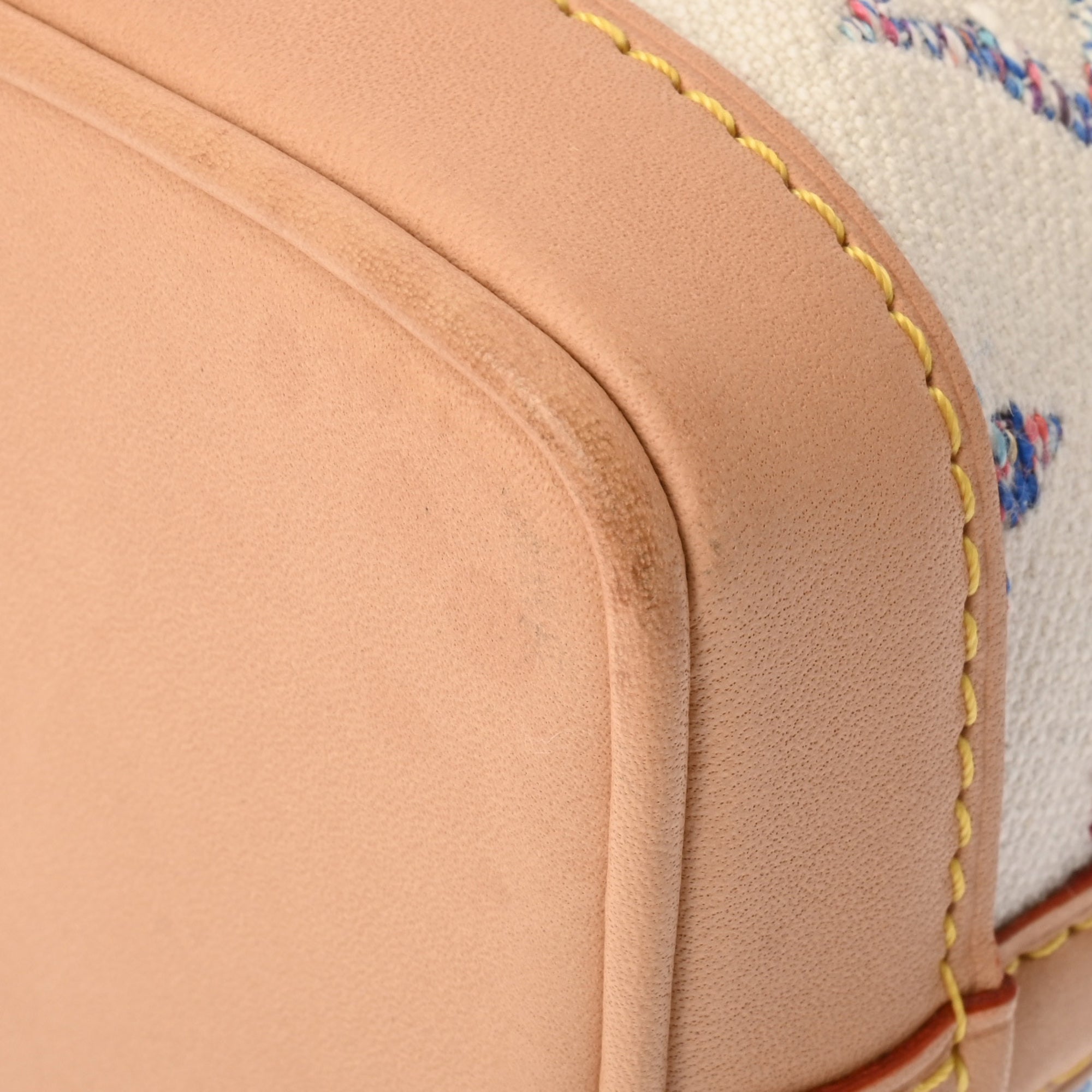 Louis Vuitton White Monogram Jacquard Shoulder Bag (Pre-Owned)