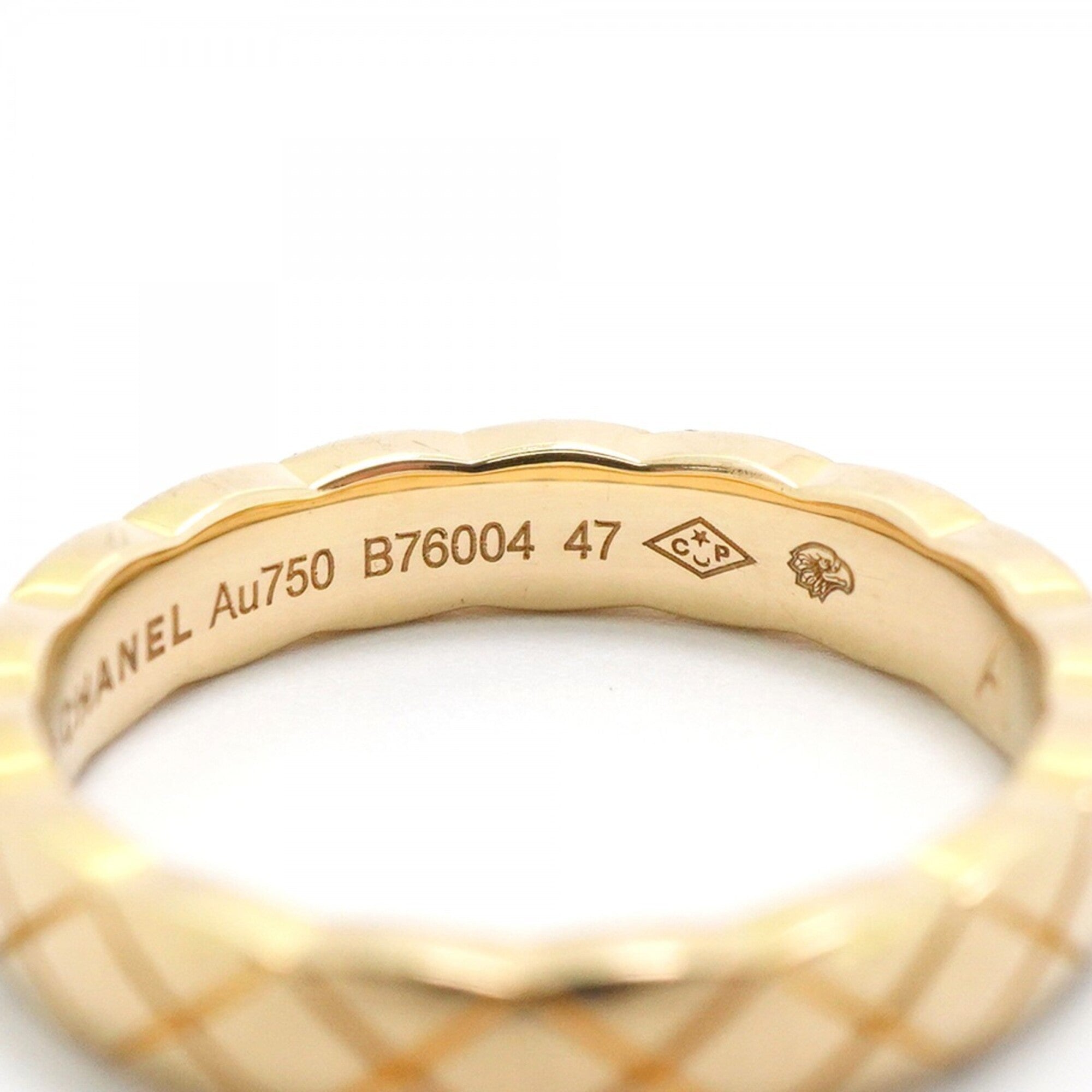 Chanel Yellow Gold (18K) Band Ring (Pre-Owned)