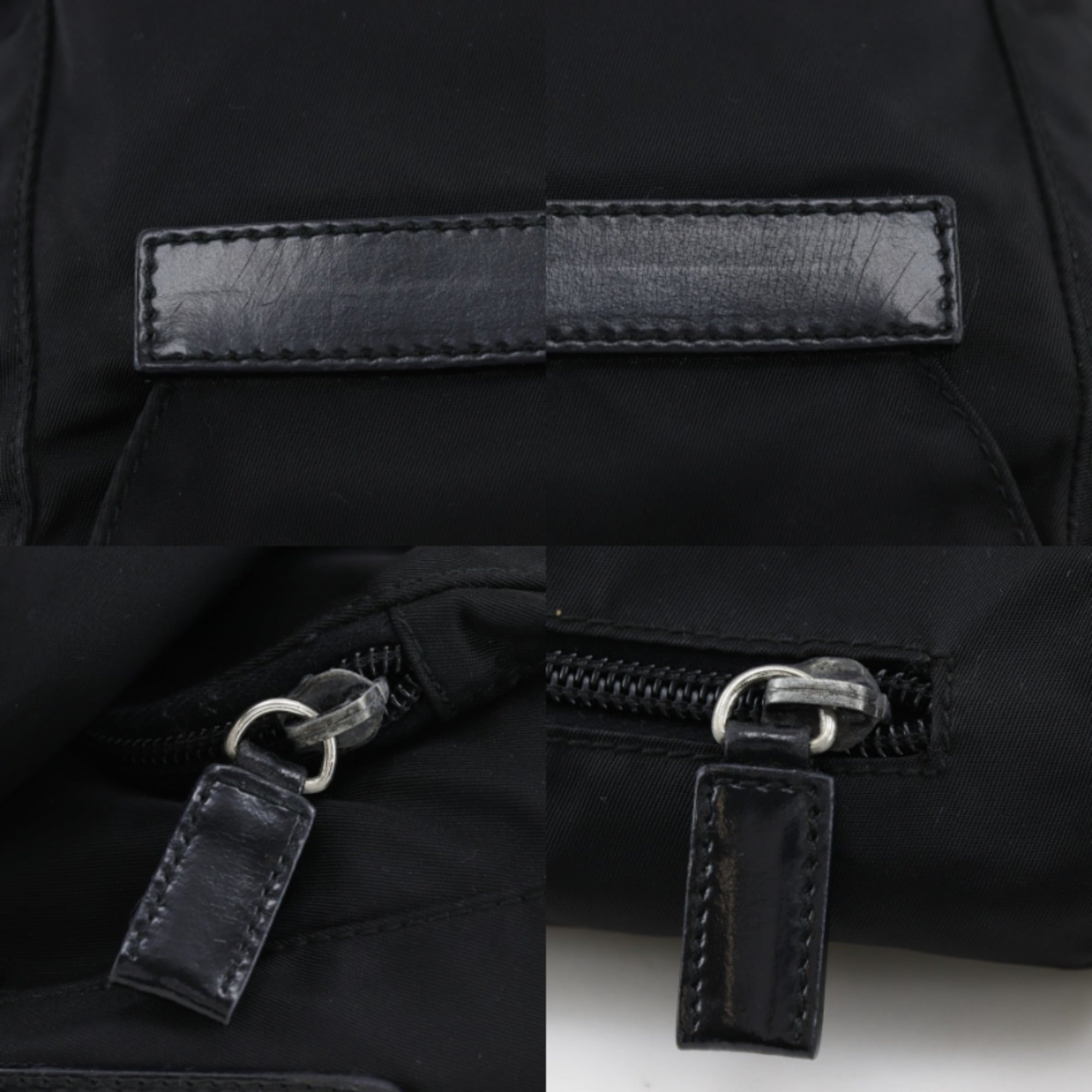 Prada Black Nylon Shoulder Bag (Pre-Owned)