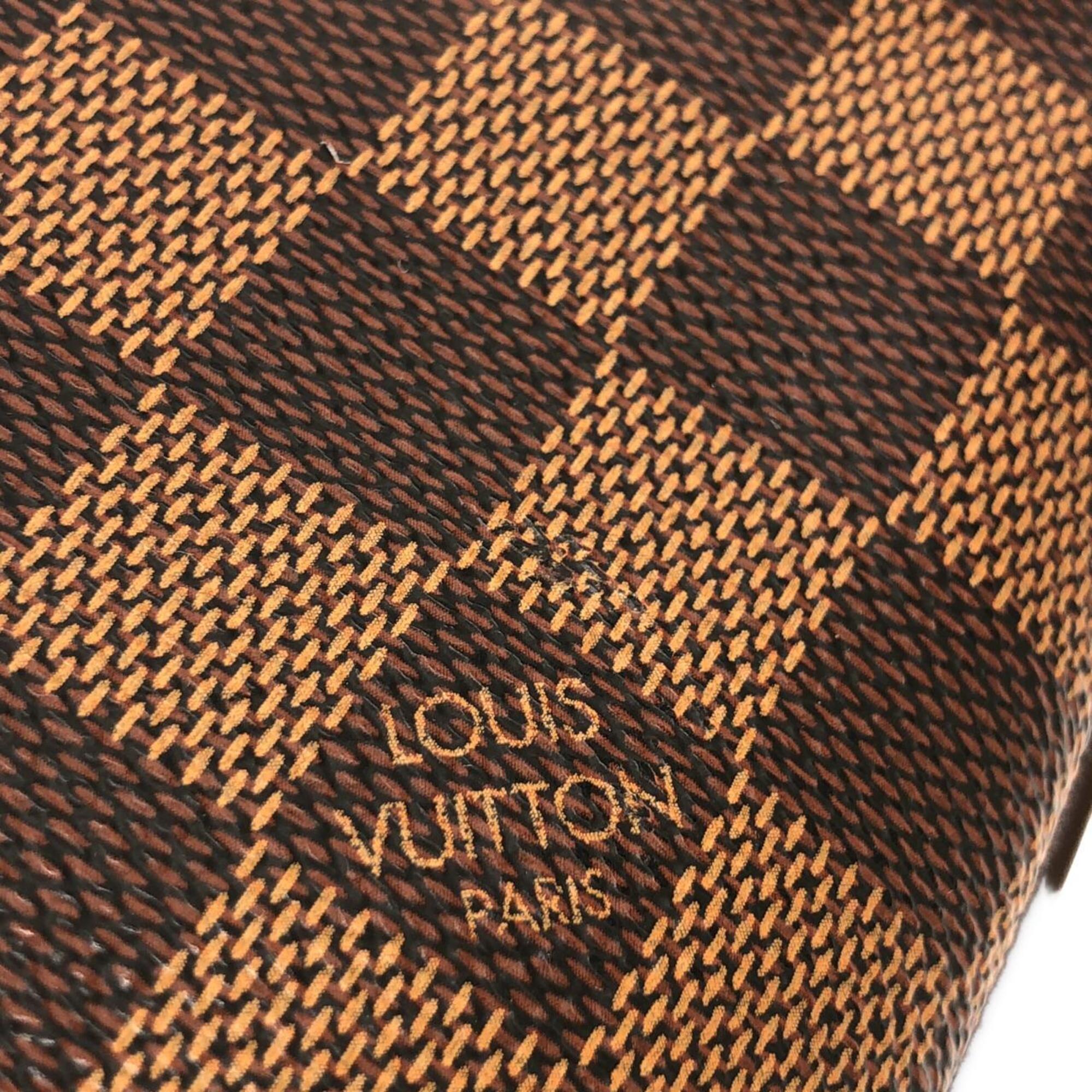 Louis Vuitton Damier Canvas Ebene Coated Canvas Shoulder Bag (Pre-Owned)
