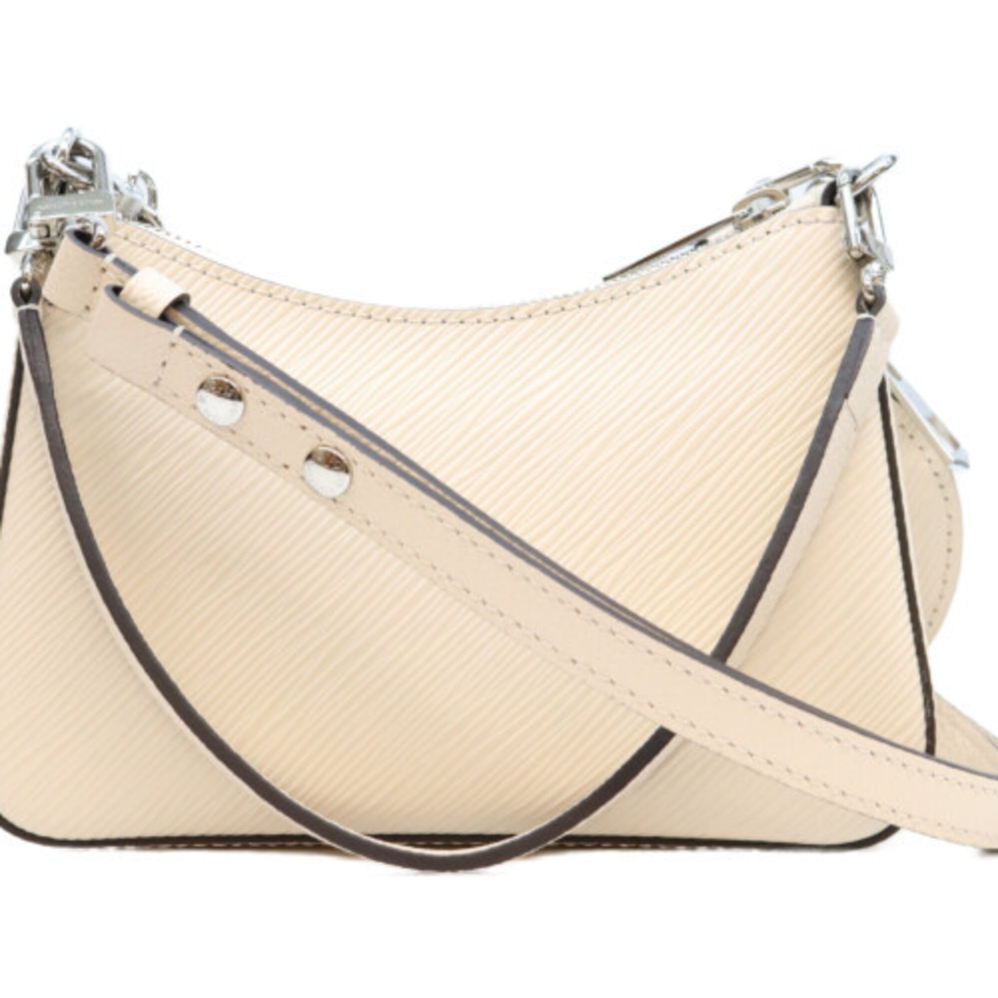 Louis Vuitton Ivory Epi Leather Shoulder Bag (Pre-Owned)
