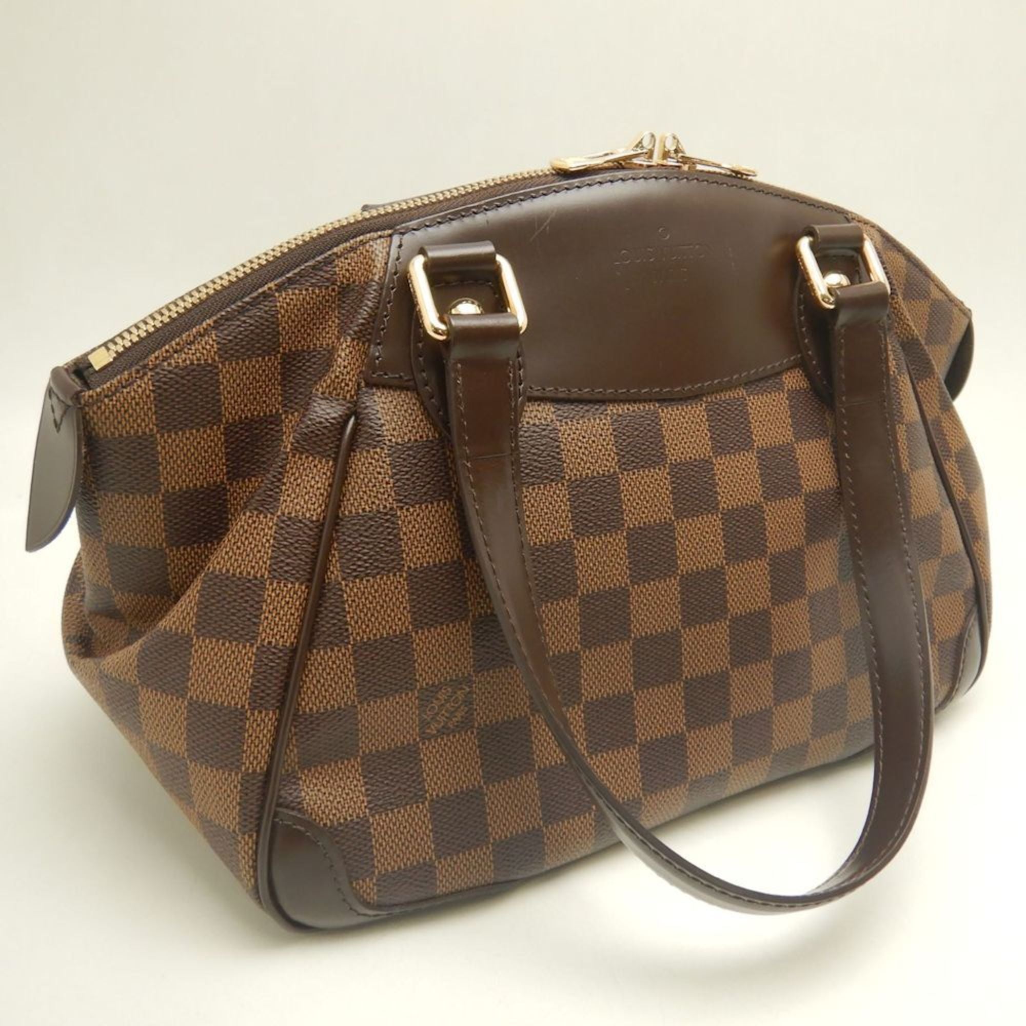 Louis Vuitton Damier Ebene Pvc Handbag (Pre-Owned)