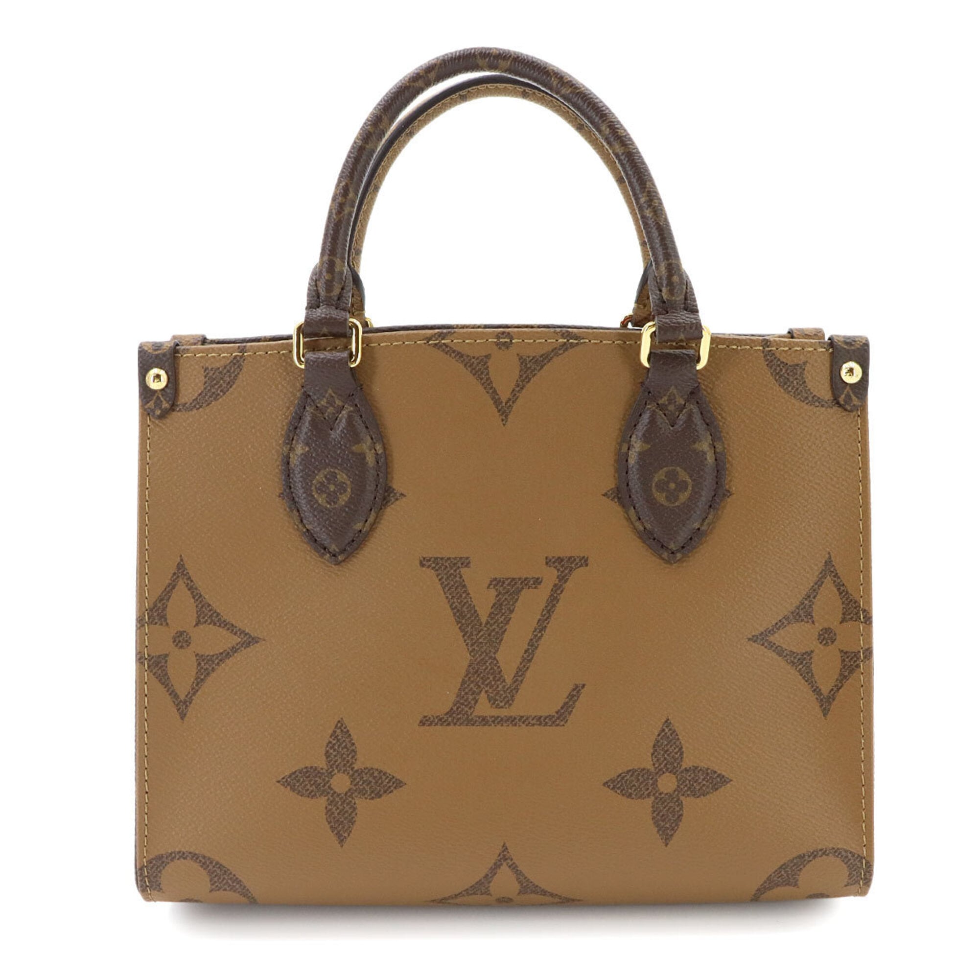 Louis Vuitton Monogram Monogram Reverse Monogram Canvas Monogram Reverse Handbag (Pre-Owned)