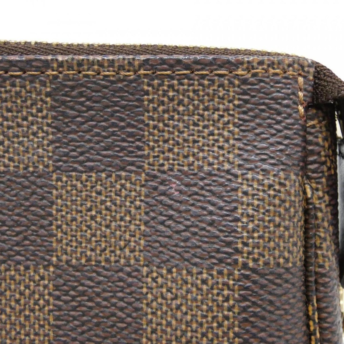 Louis Vuitton Ebene Coated Canvas Pochette Pouch (Pre-Owned)