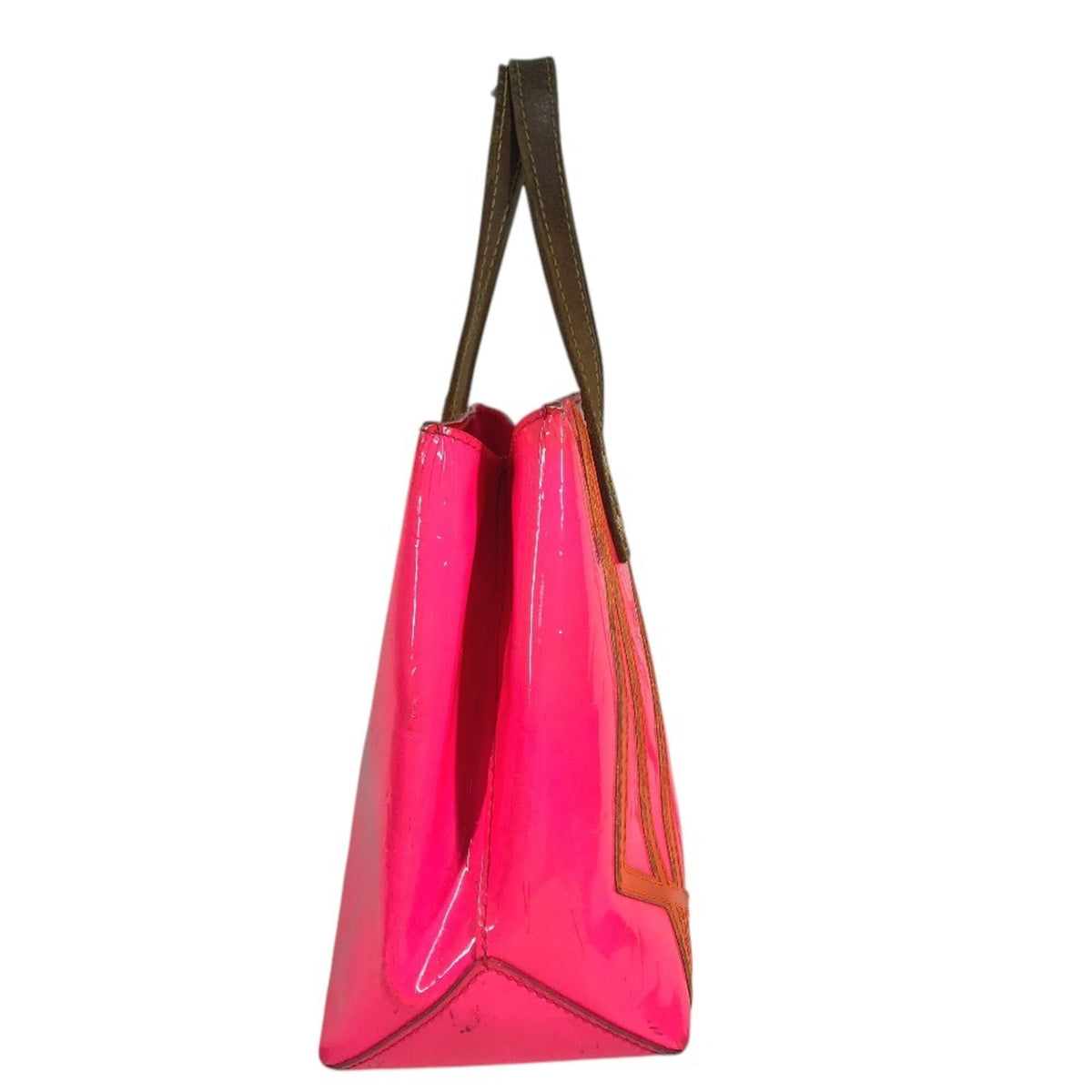 Louis Vuitton Pink Monogram Vernis Handbag (Pre-Owned)