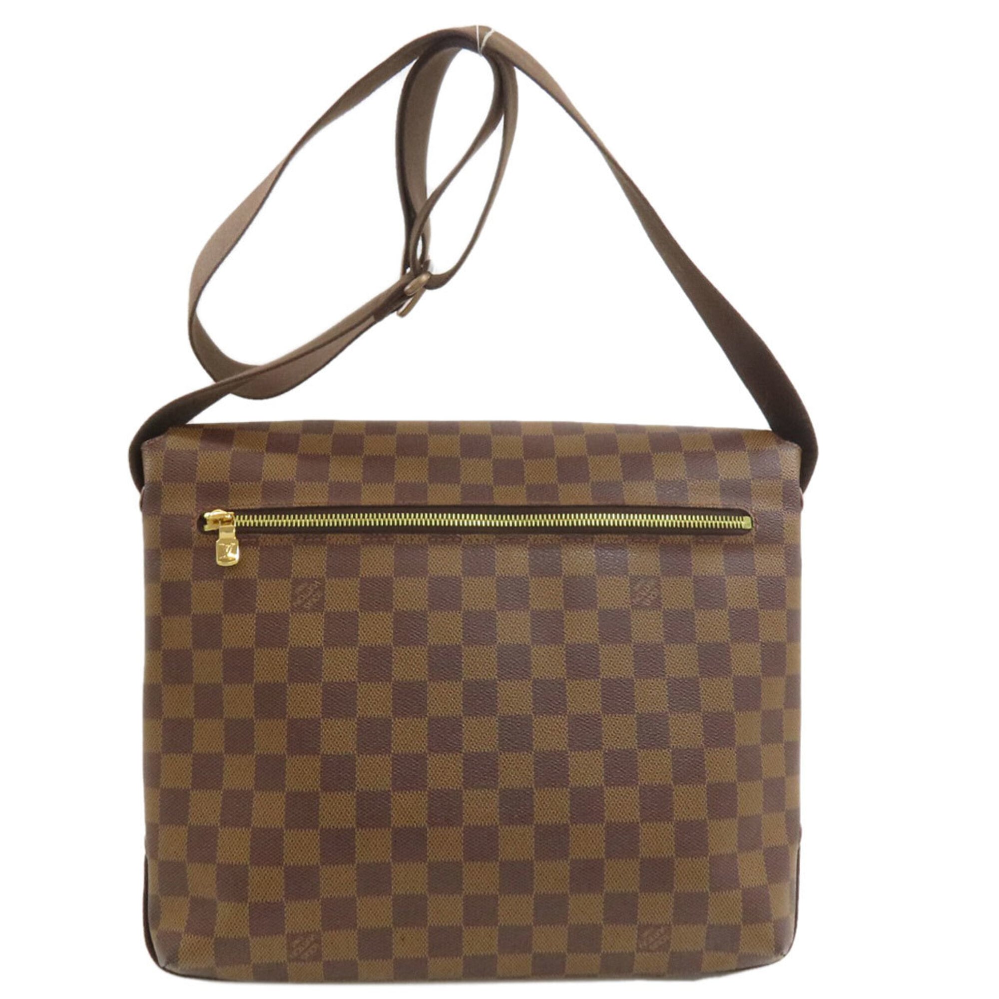 Louis Vuitton Damier Canvas Ebene Damier Canvas Shoulder Bag (Pre-Owned)
