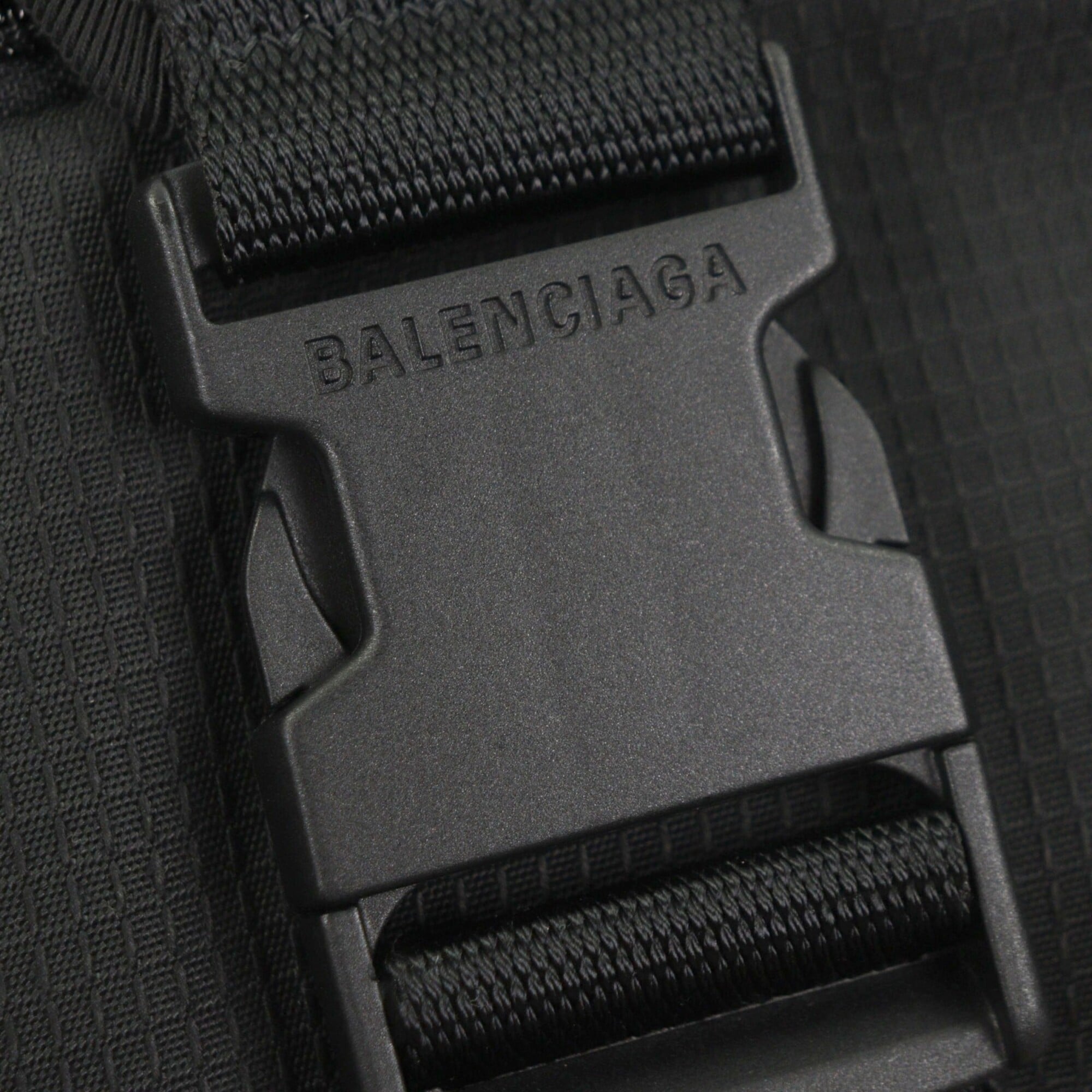 Balenciaga Black Nylon Sling Bag (Pre-Owned)
