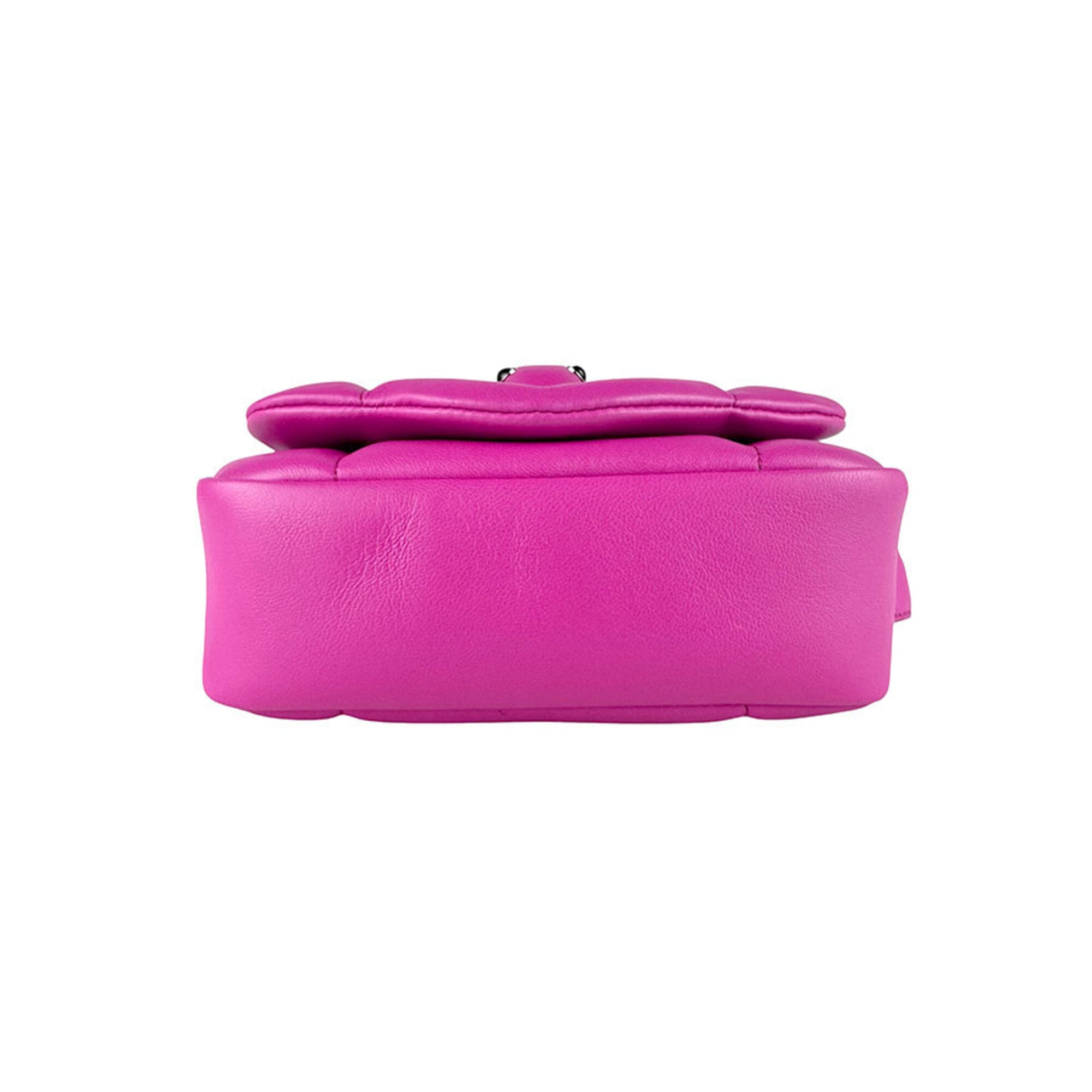 Bvlgari Pink Leather Fanny Pack Shoulder Bag (Pre-Owned)