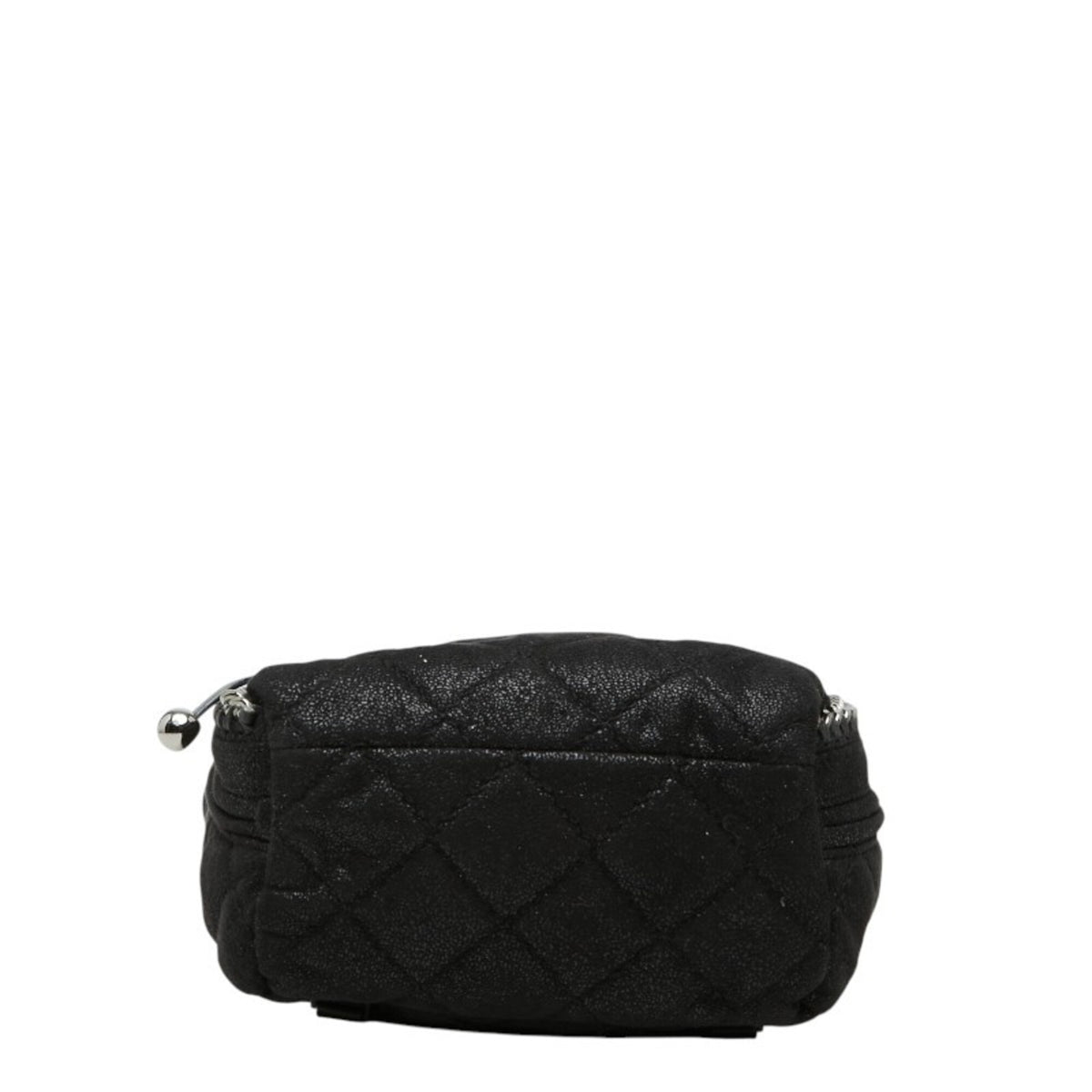 Stella Mccartney Black Polyester Leather Backpack (Pre-Owned)