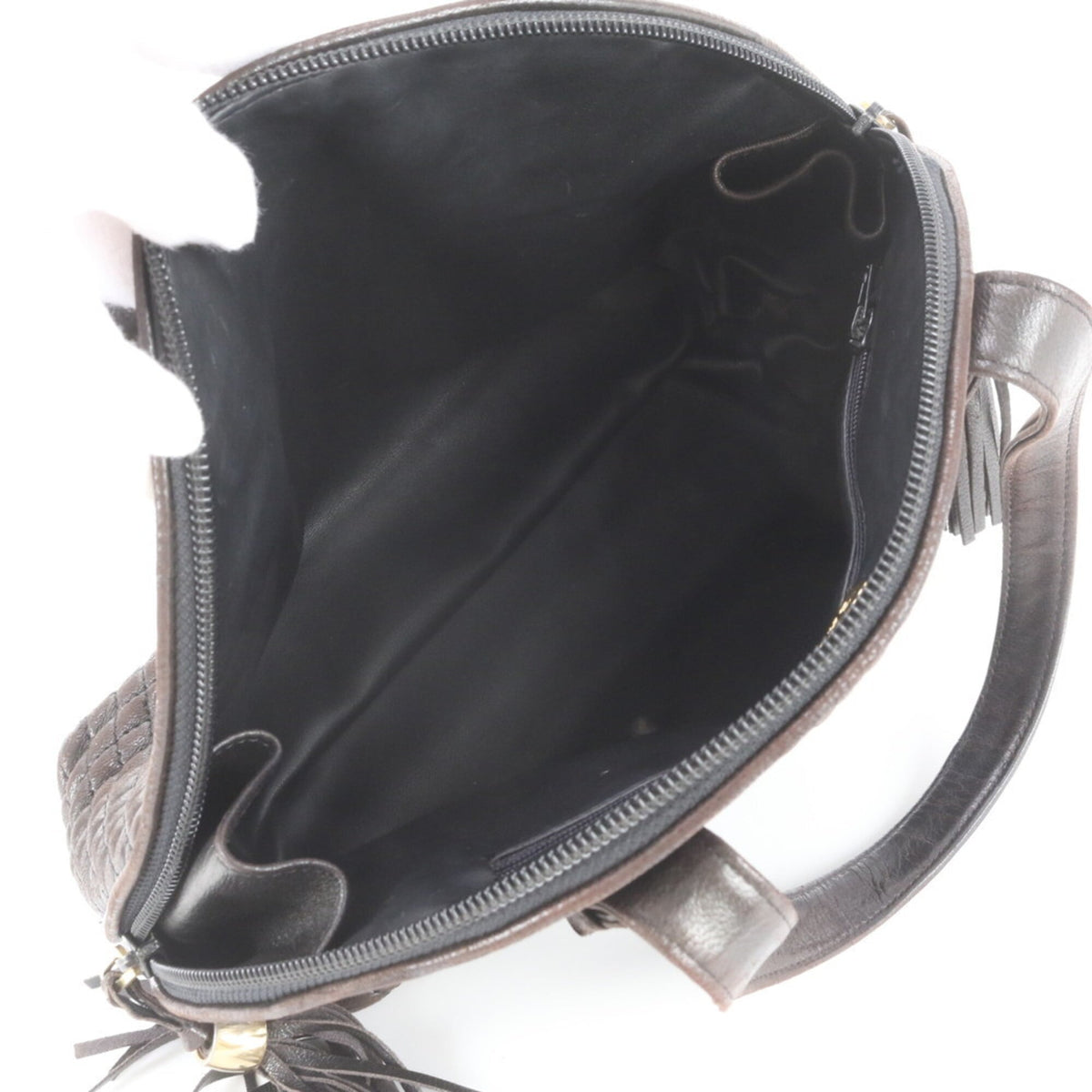 Bally Brown Leather Handbag Tote Bag (Pre-Owned)