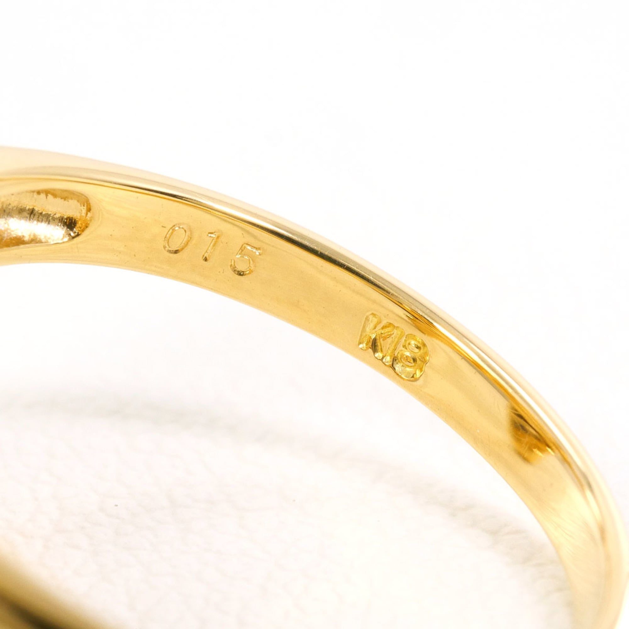 Unbranded Yellow Yellow Gold (18K) Band Ring (Pre-Owned)
